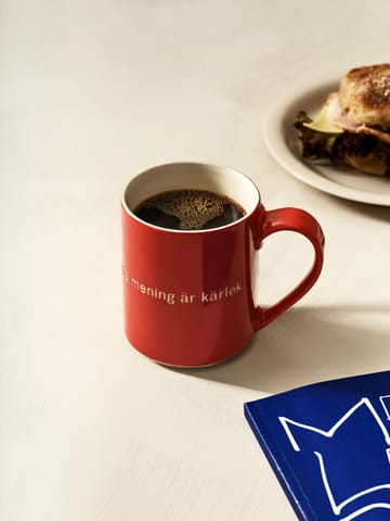 Astrid Lindgren Tasse, ja, jag tror att livets… - Schwedischer Text - Design House Stockholm