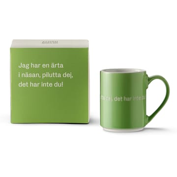 Astrid Lindgren Tasse, jag har en ärta i näsan… - Schwedischer Text - Design House Stockholm