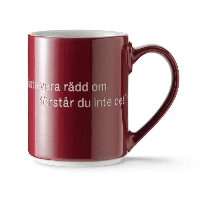 Astrid Lindgren Tasse, livet är en sak, Schwedischer Text Design House Stockholm