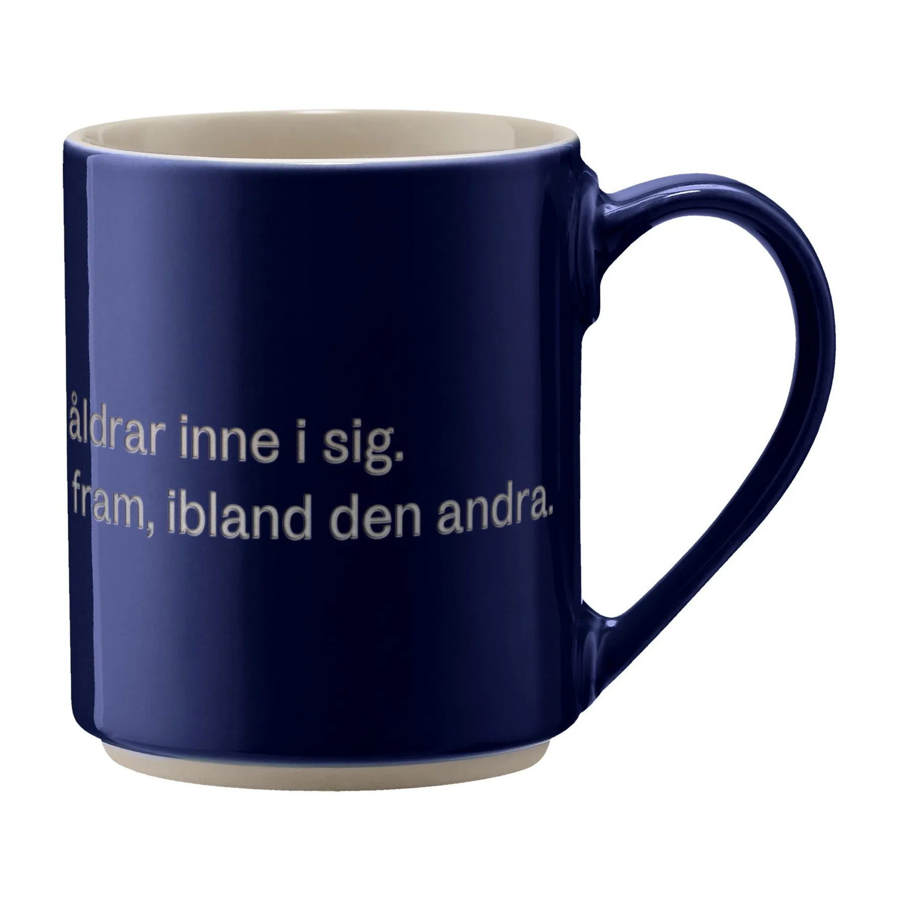 Astrid Lindgren Tasse, man har ju alla åldrar, Schwedischer Text Design House Stockholm