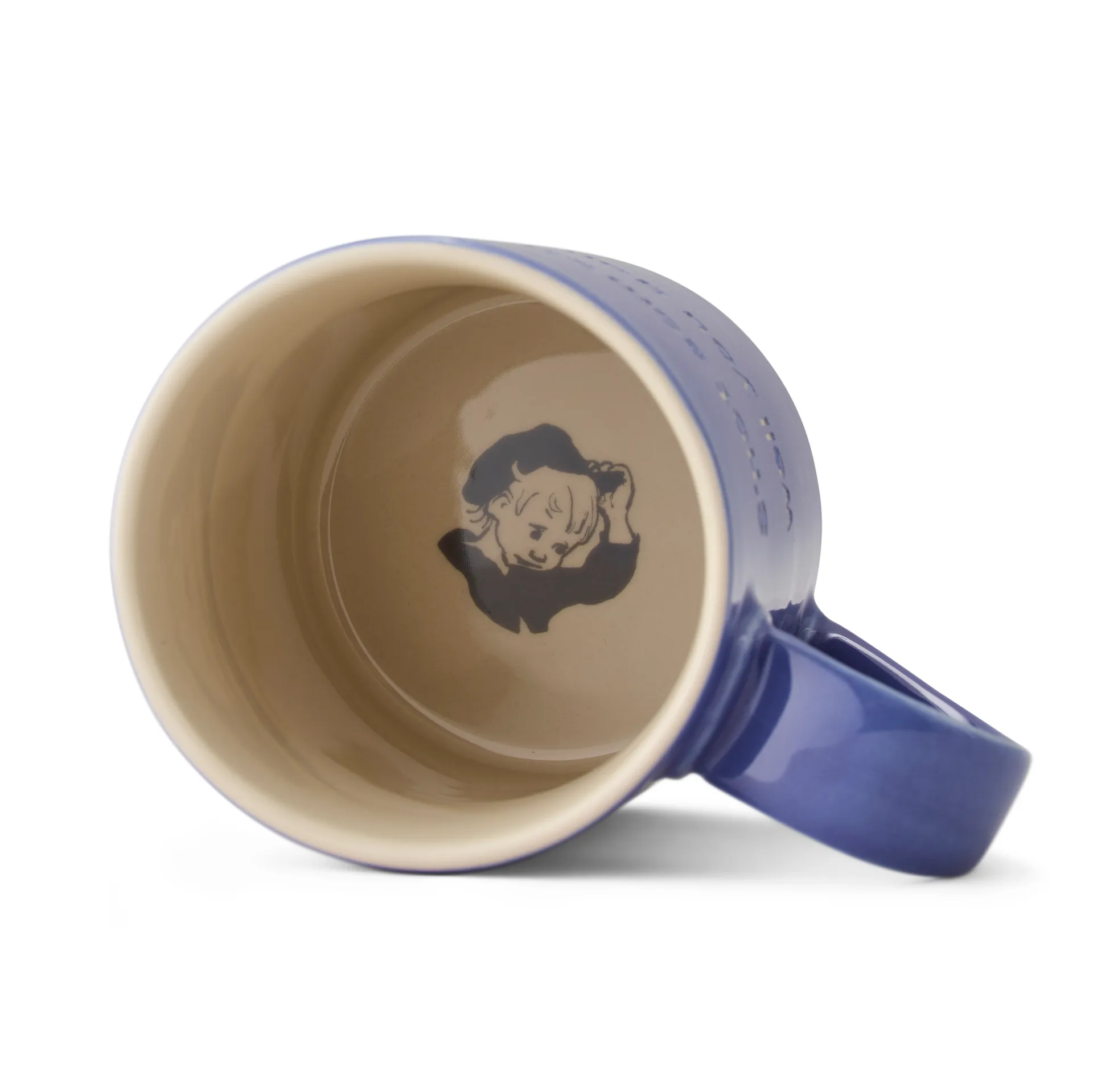 Astrid Lindgren Tasse, S'not something you plan, Blau-englisch Design House Stockholm