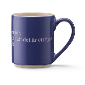 Astrid Lindgren Tasse, S'not something you plan - Blau-schwedisch - Design House Stockholm
