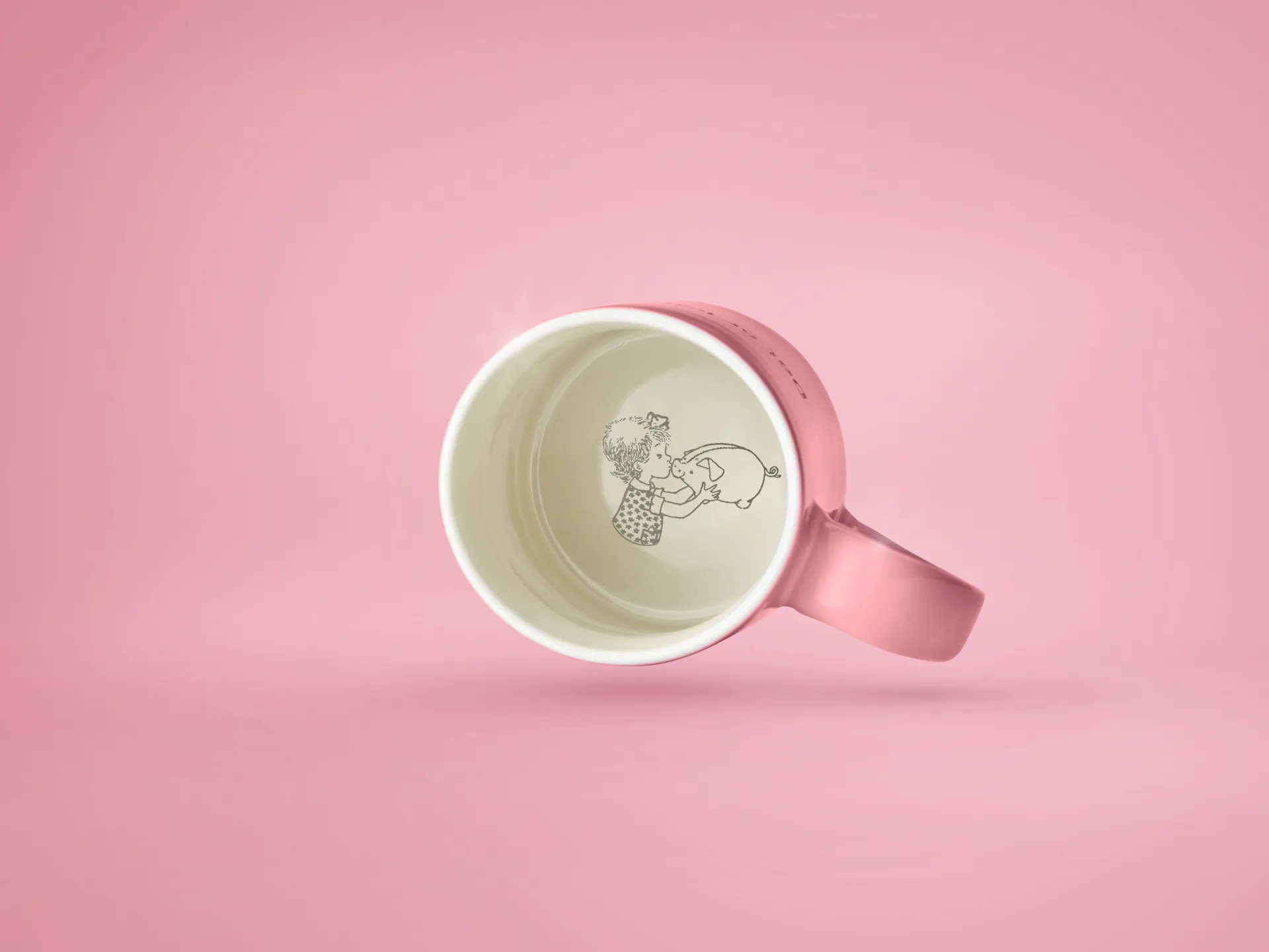 Astrid Lindgren Tasse, tänk för att jag kan…, Schwedischer Text Design House Stockholm