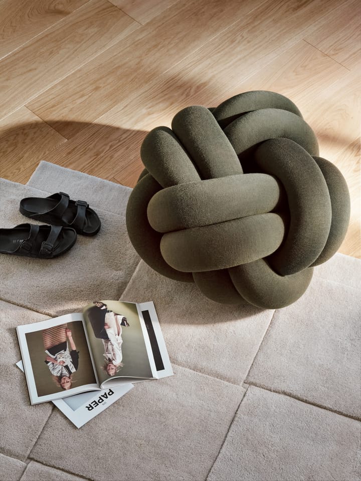 Basket Teppich beige - 180 x 180cm - Design House Stockholm