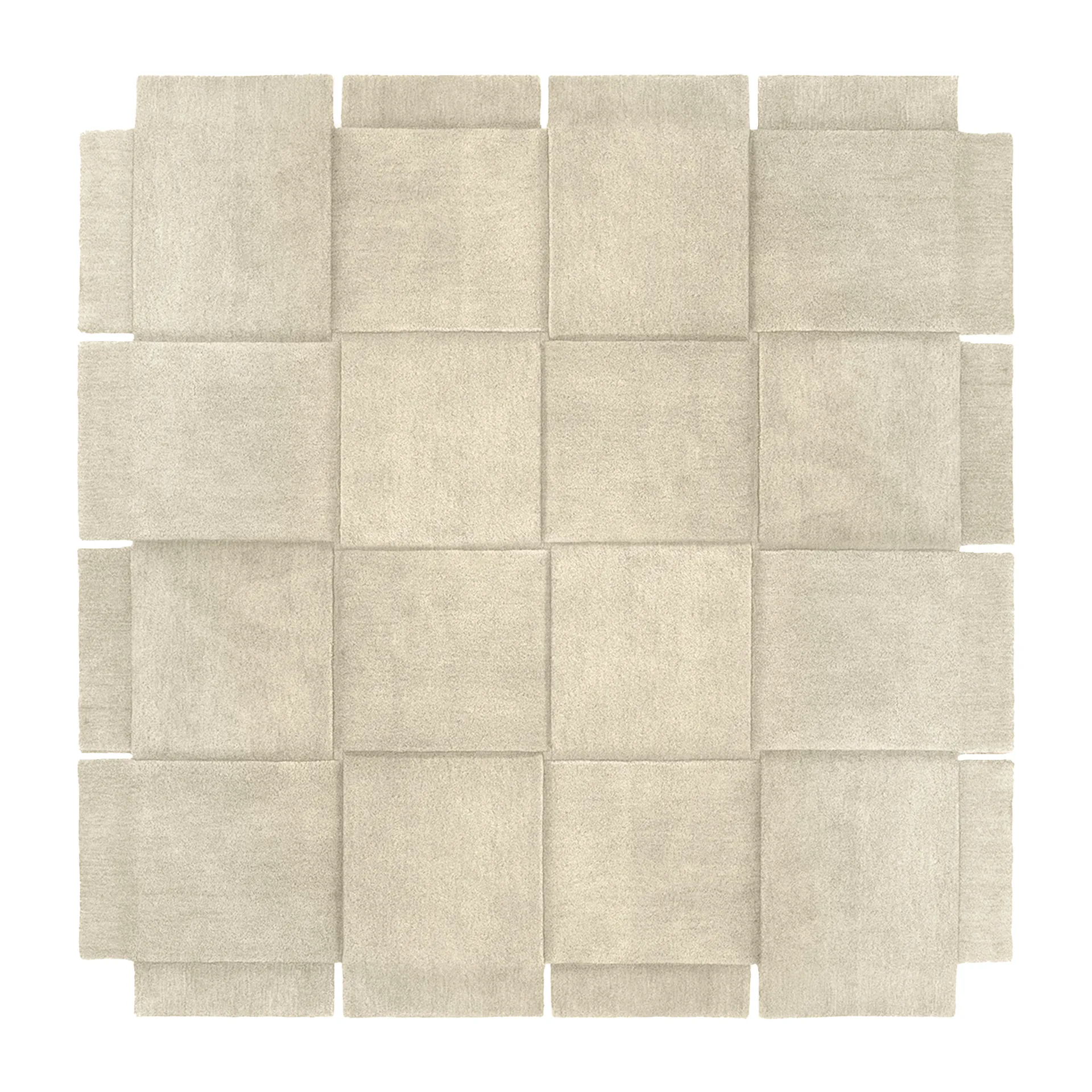 Basket Teppich beige, 245 x 245cm Design House Stockholm
