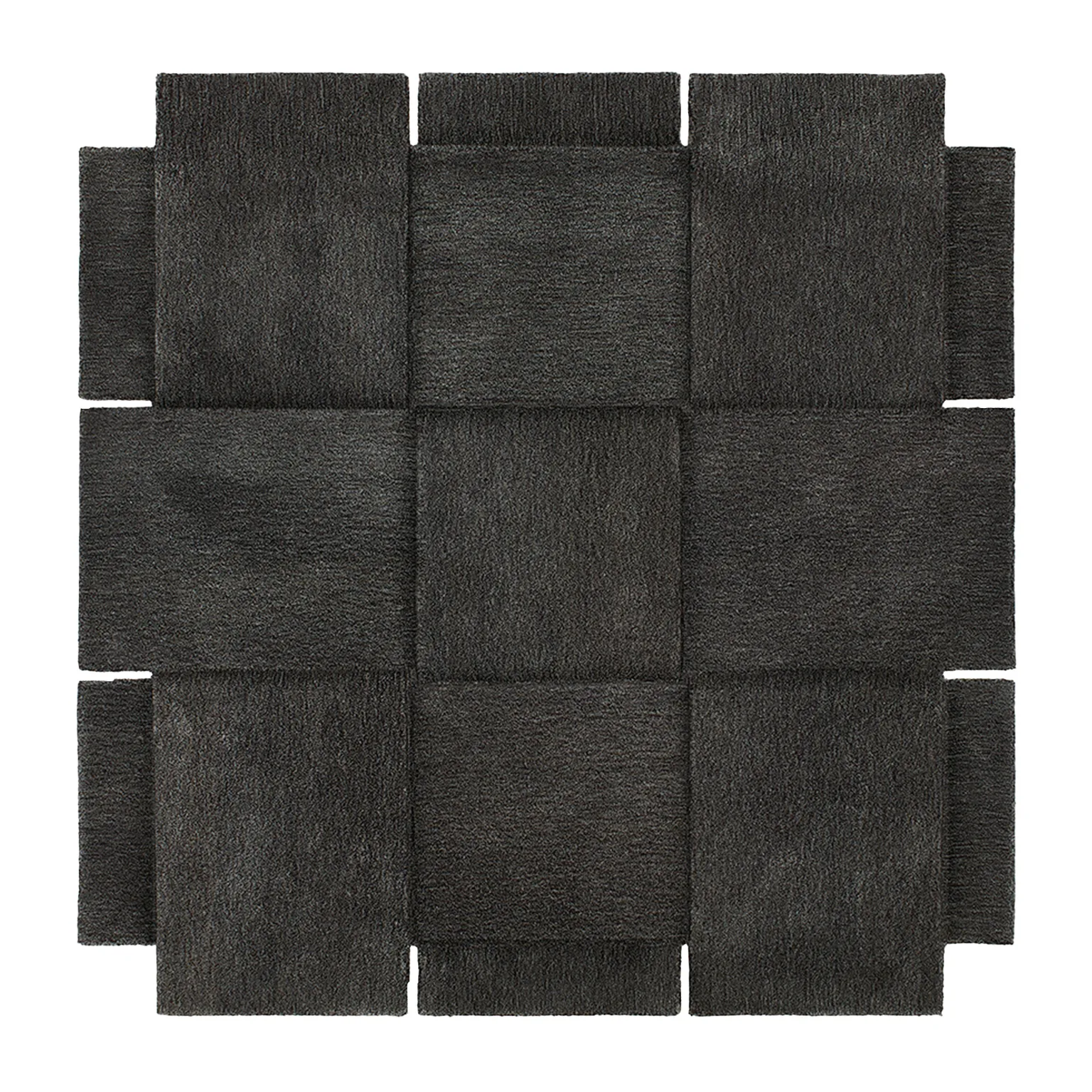 Basket Teppich, dunkel grau, 180 x 180cm Design House Stockholm