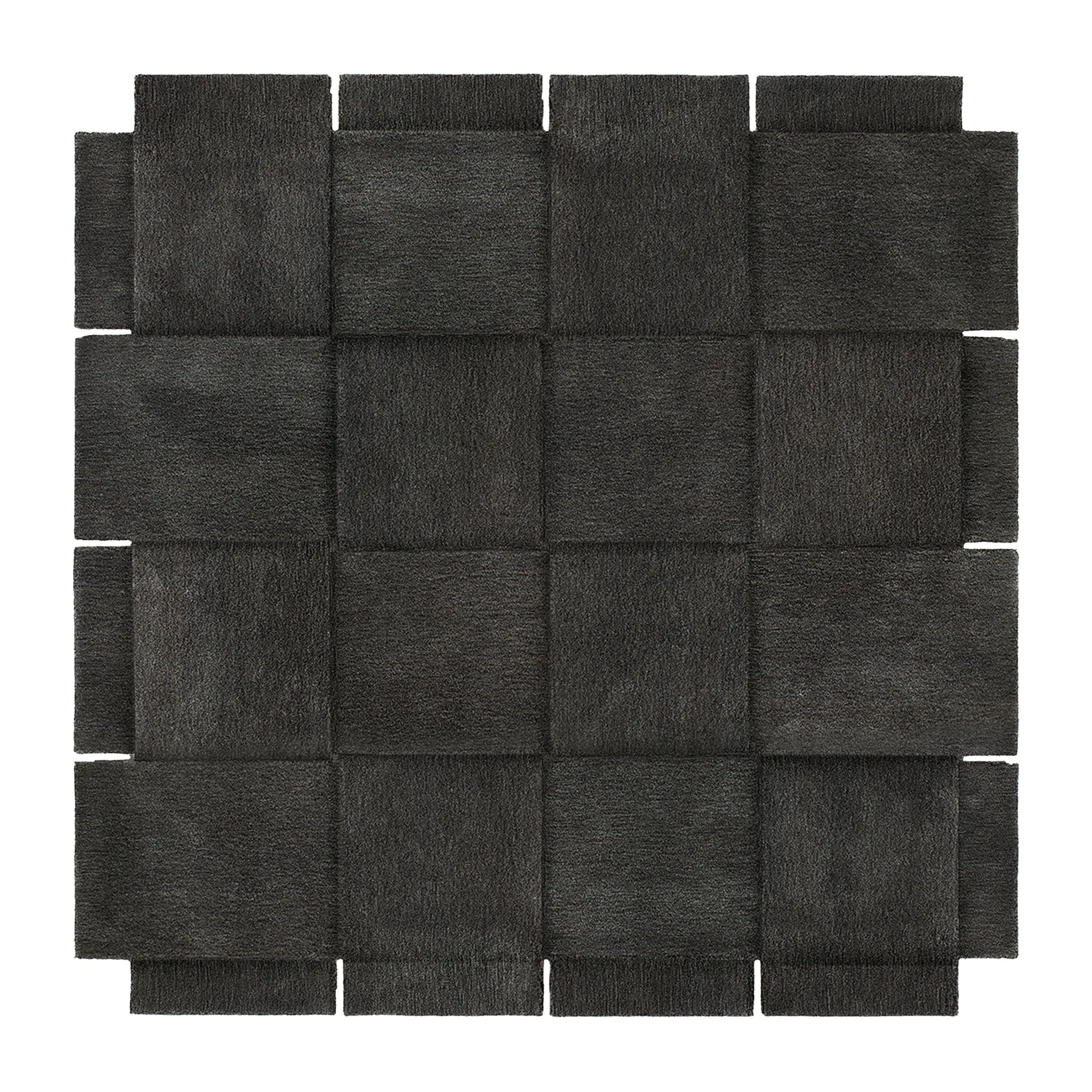 Basket Teppich, dunkel grau, 245 x 245cm Design House Stockholm