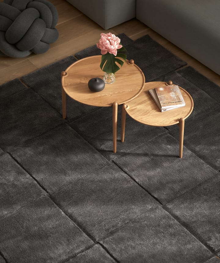 Basket Teppich, dunkel grau, 245 x 245cm Design House Stockholm