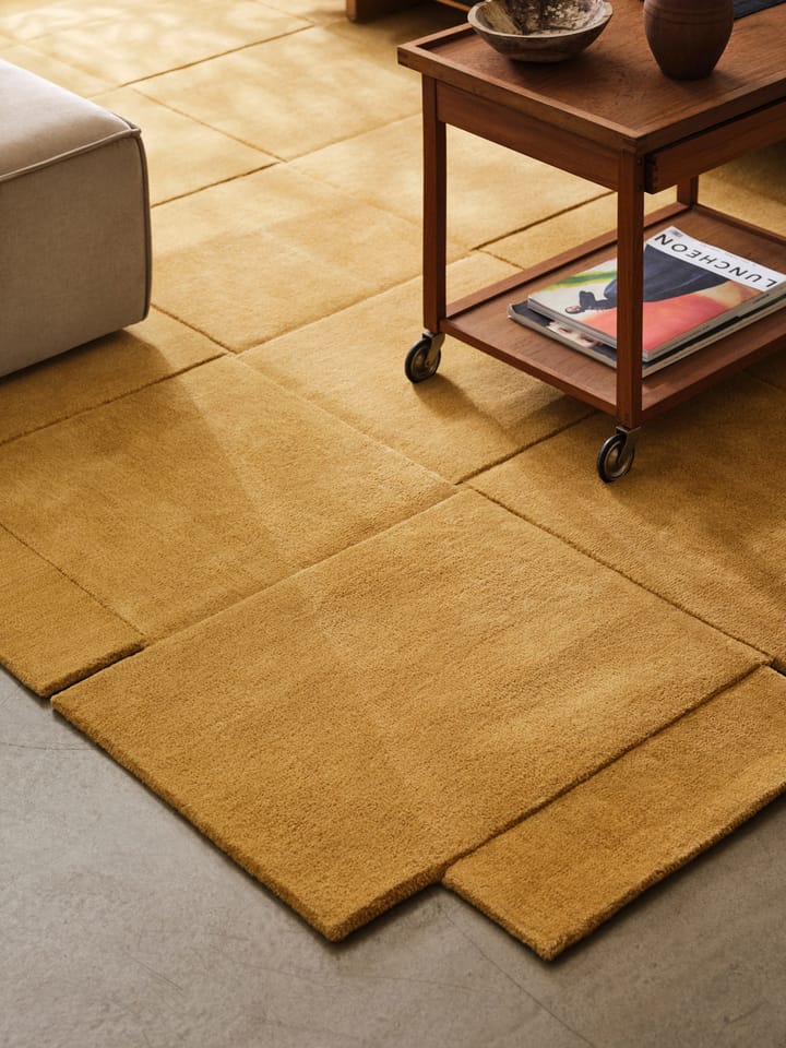 Basket Teppich yellow ochre, 245x300 cm Design House Stockholm