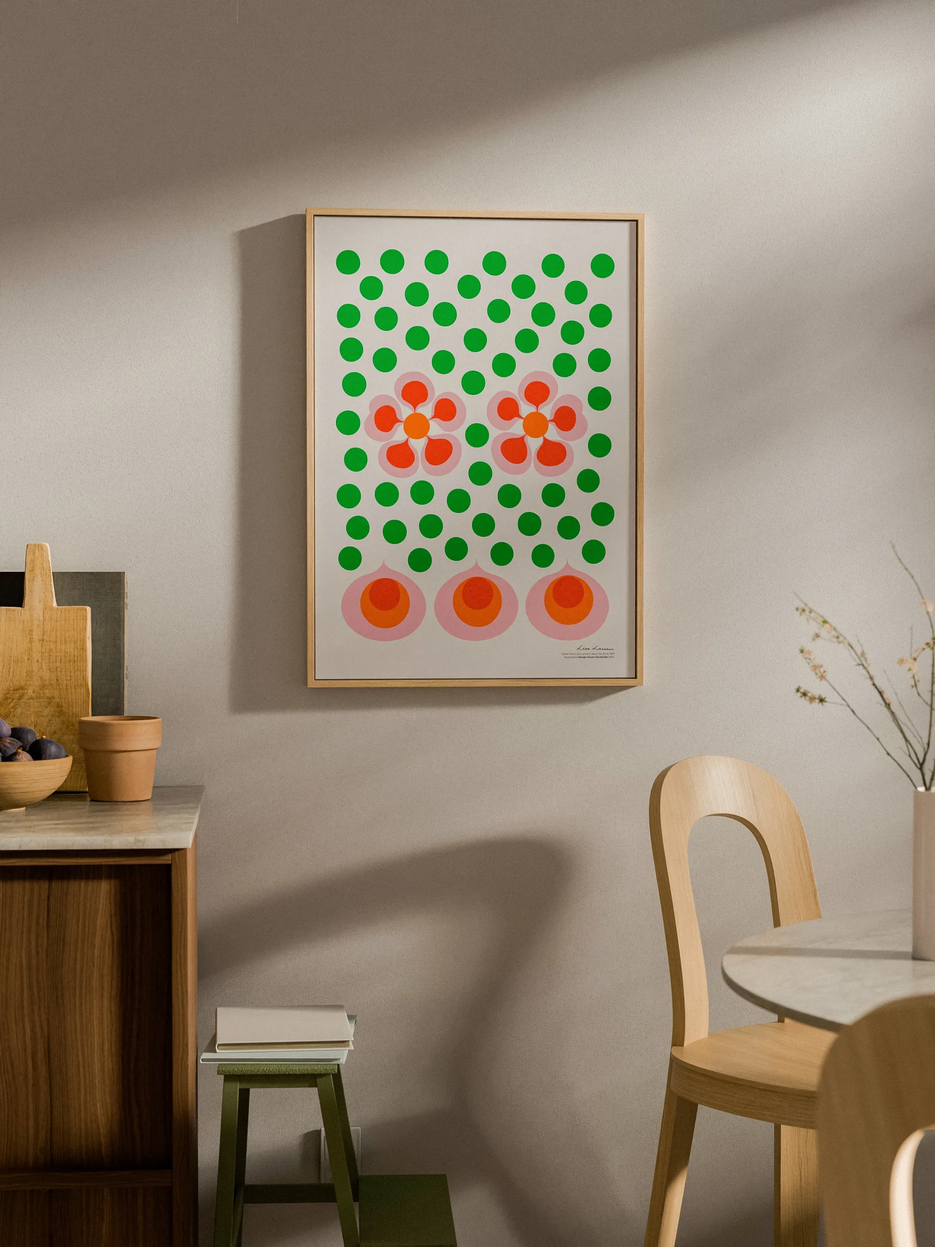 Birds 1967 Poster 50x70 cm, No. 6 Design House Stockholm