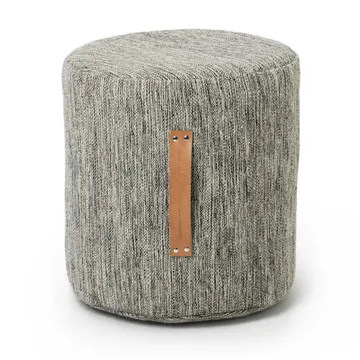 Björk runder Hocker hoch - Hellgrau, Ø45x45 cm - Design House Stockholm