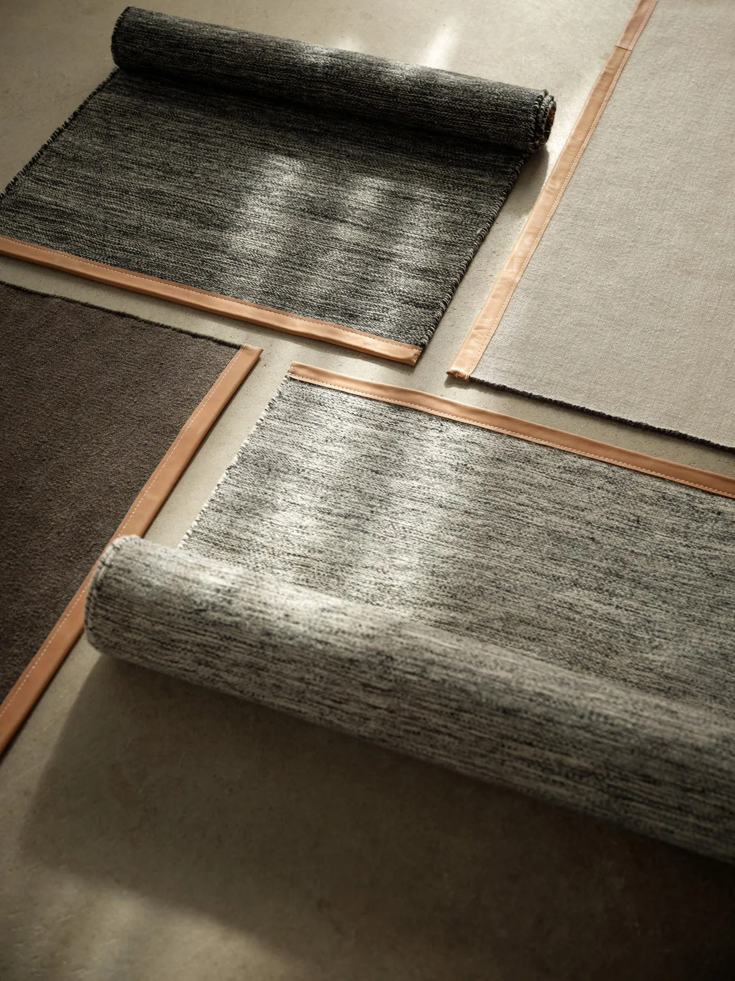 Björk Teppich groß braun, 170x240 cm Design House Stockholm