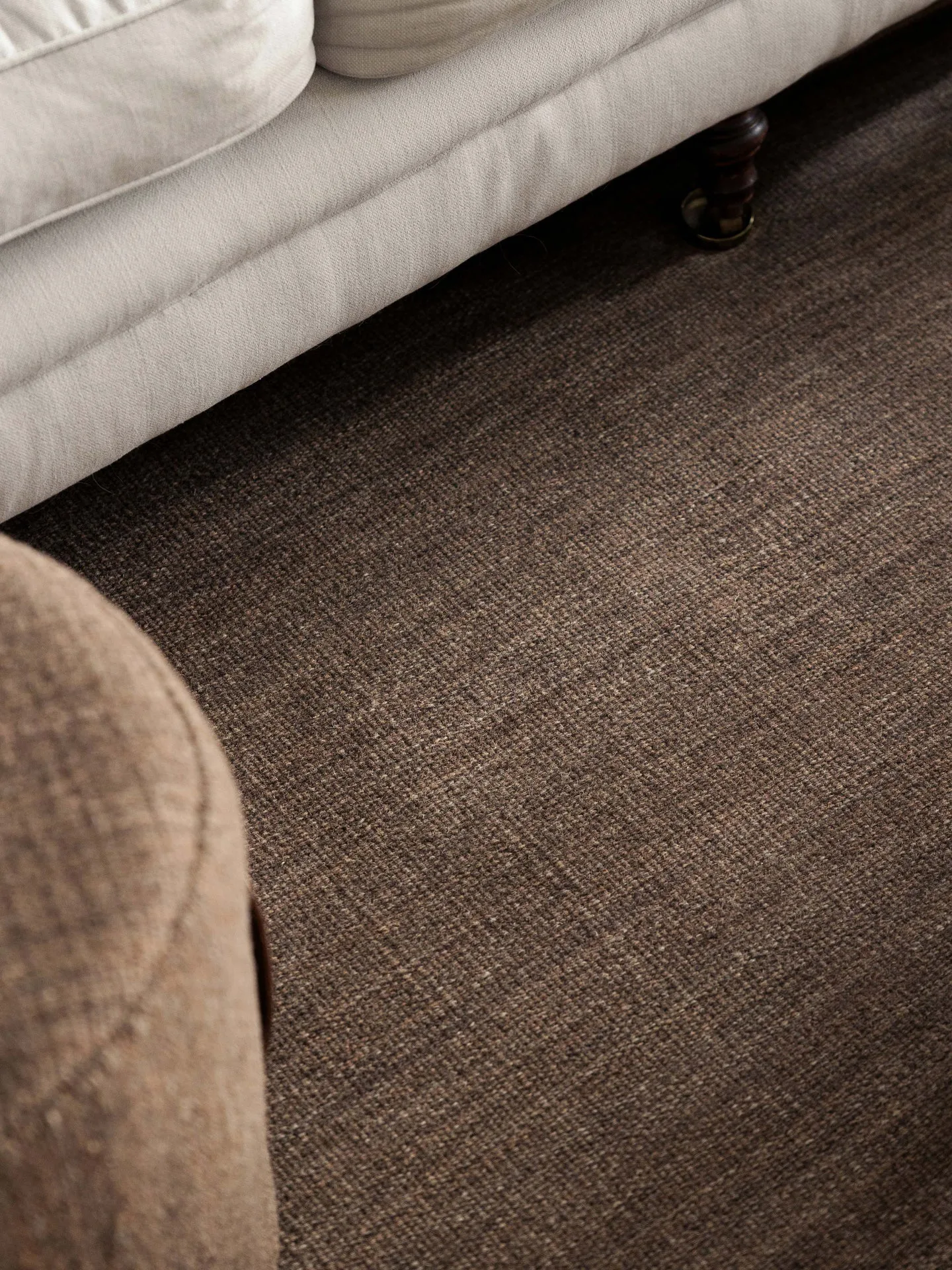 Björk Teppich groß braun, 200x300 cm Design House Stockholm