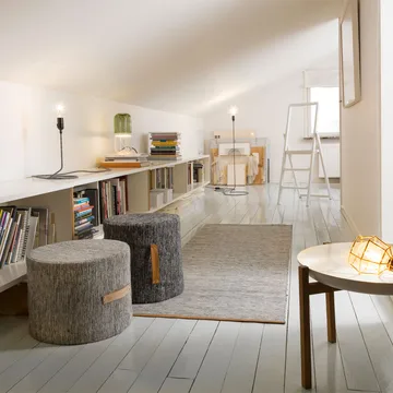 Björk Teppich Grün-Off-White - 80 x 250 cm - Design House Stockholm