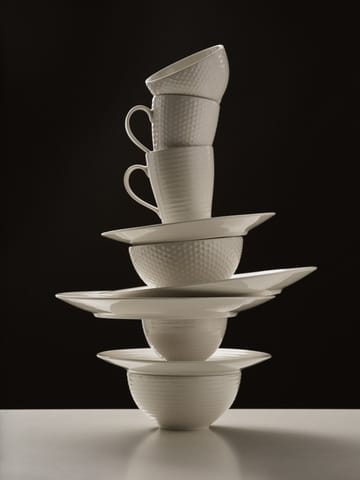 Blond Teller 28 cm - Stripe weiß - Design House Stockholm