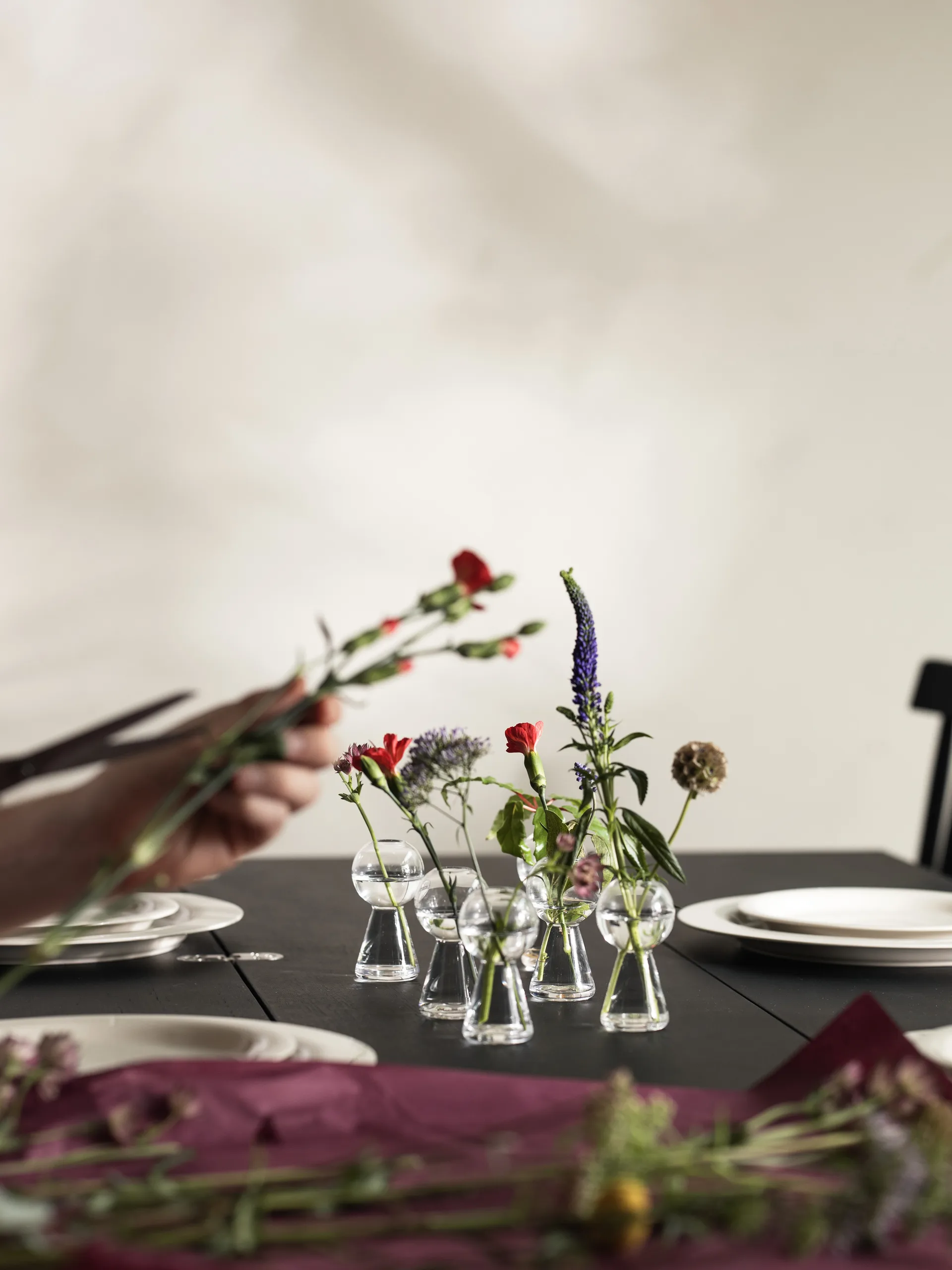 Bon Bon Vase mini 8,7cm, Klar Design House Stockholm