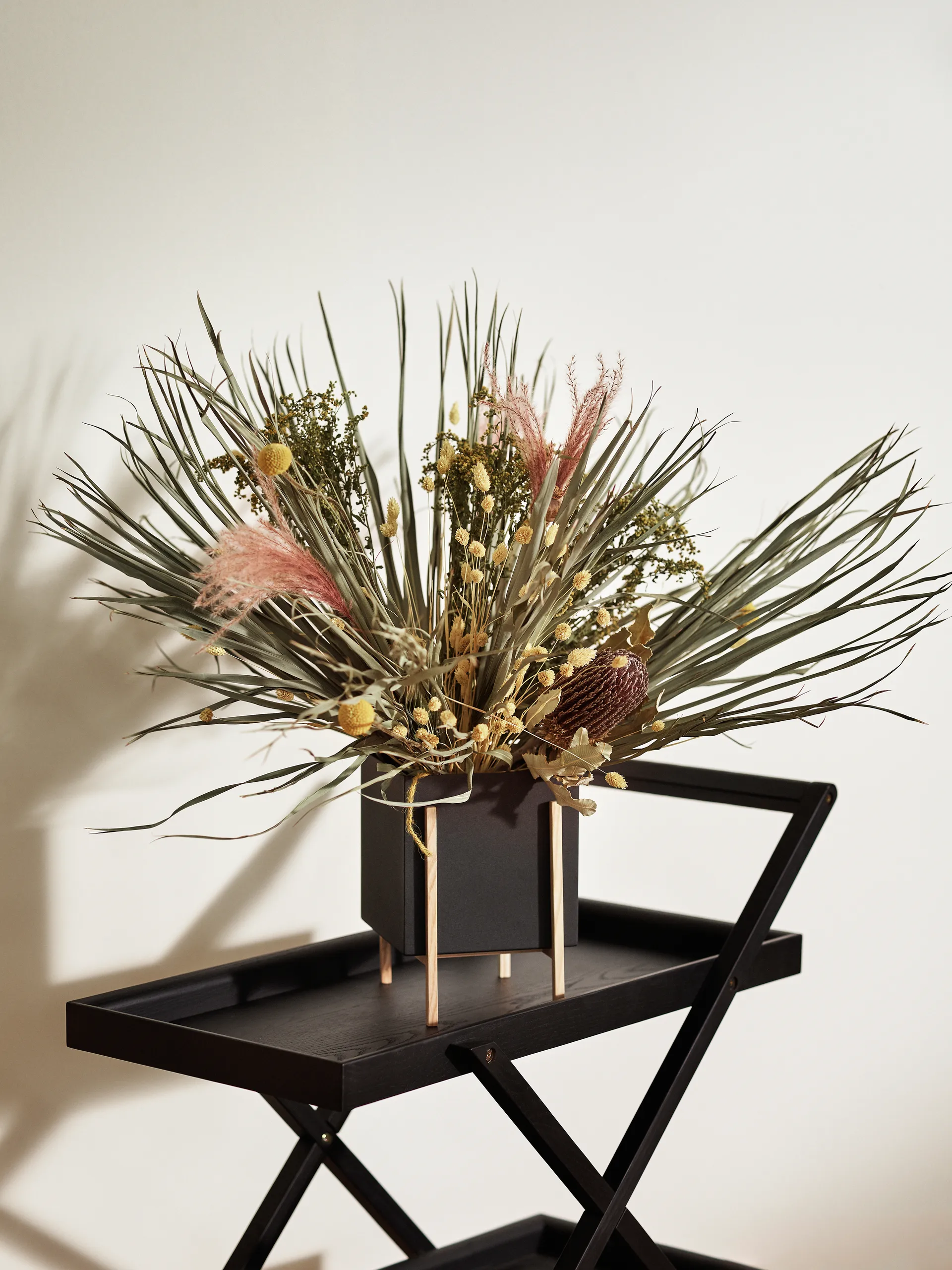 Botanic pot Blumentopf, Schwarz-Esche Design House Stockholm