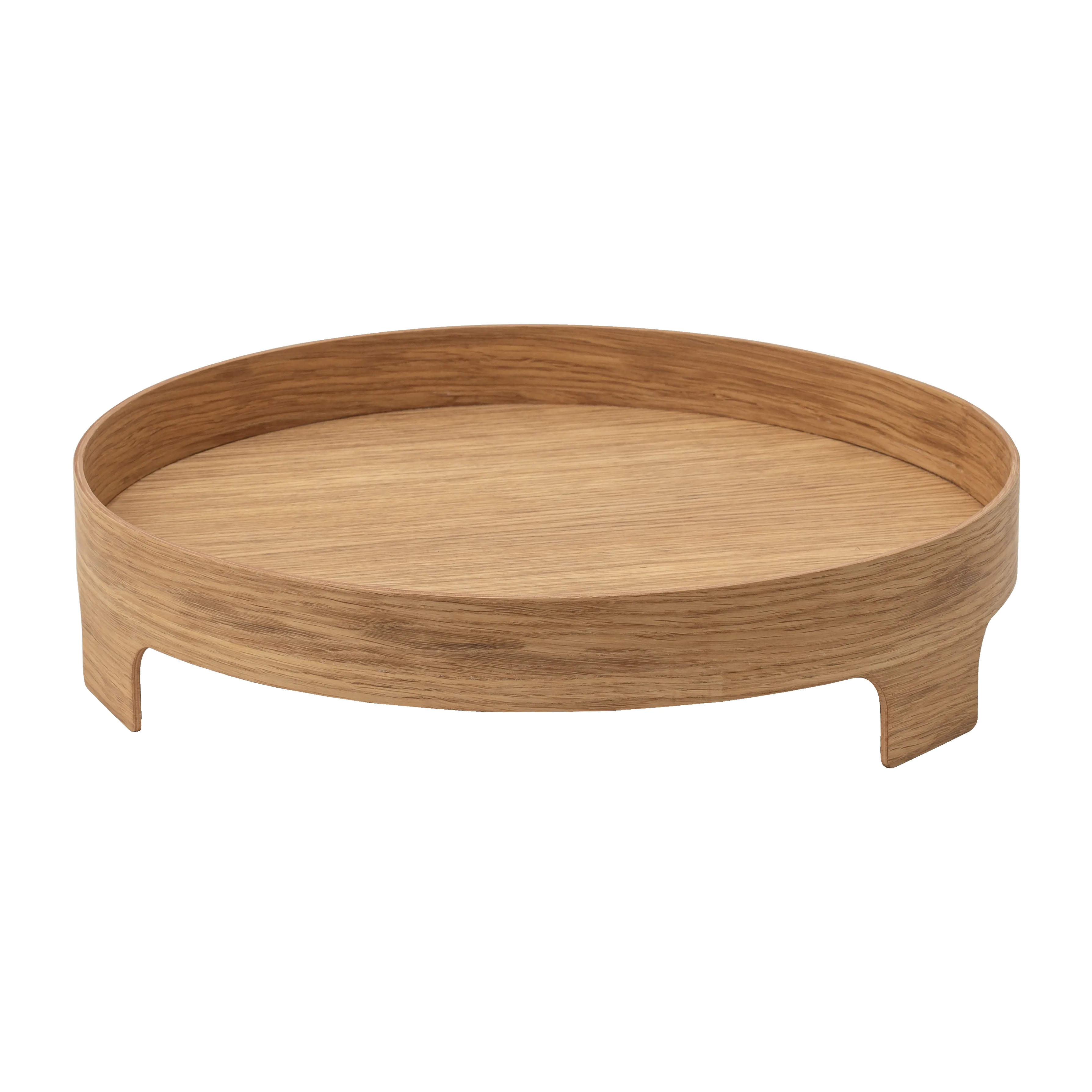 Holztablett rund