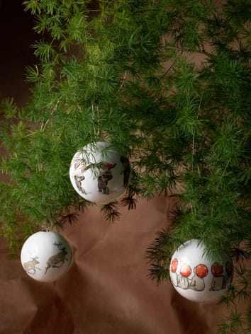 Elsa Beskow Weihnachtsbaumkugeln 3er Pack - Set nr 8 - Design House Stockholm