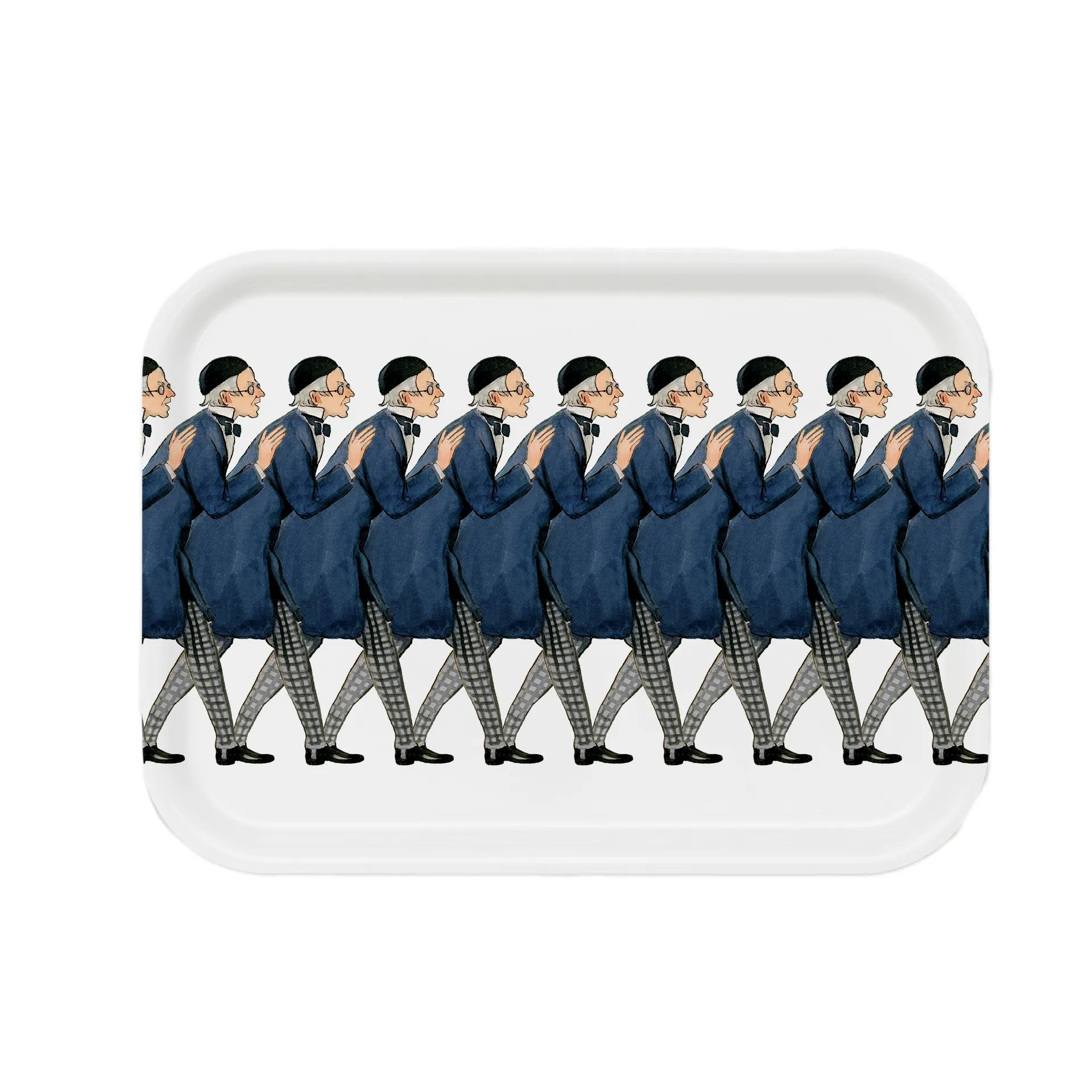 Farbror Blå Tablett rechteckig, 27 x 20cm Design House Stockholm