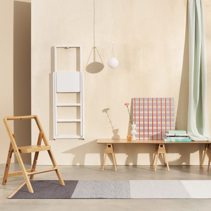 Fields Teppich 80x250 cm, Blau-grau Design House Stockholm