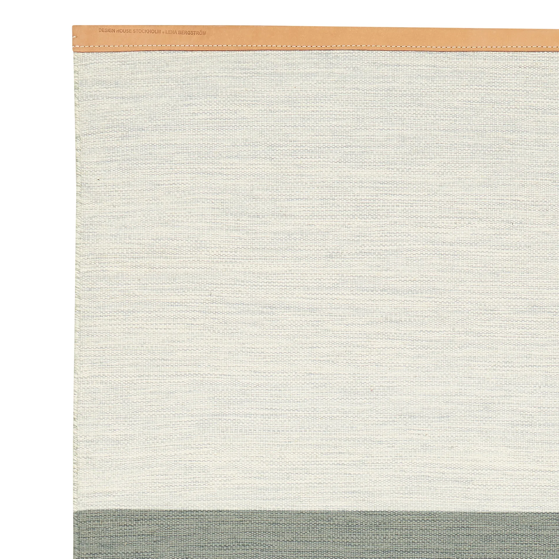 Fields Teppich 80x250 cm, Grün-grau Design House Stockholm