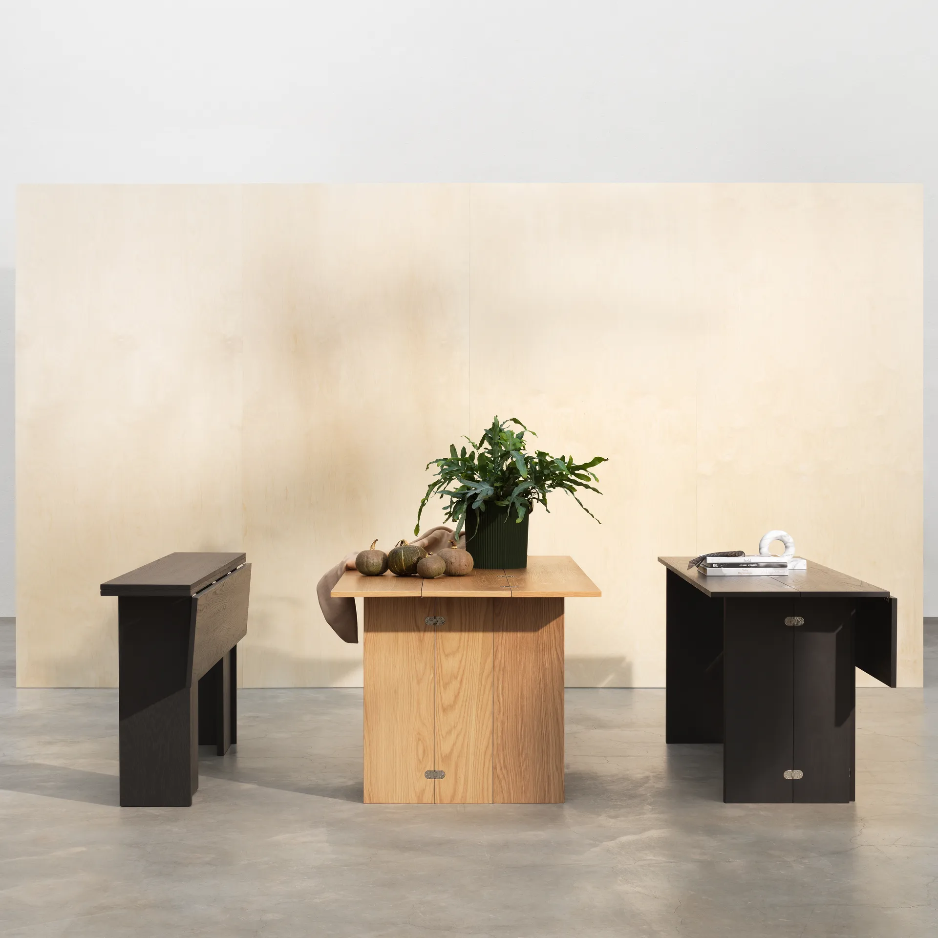 Flip Tisch, Schwarz 160 cm Design House Stockholm
