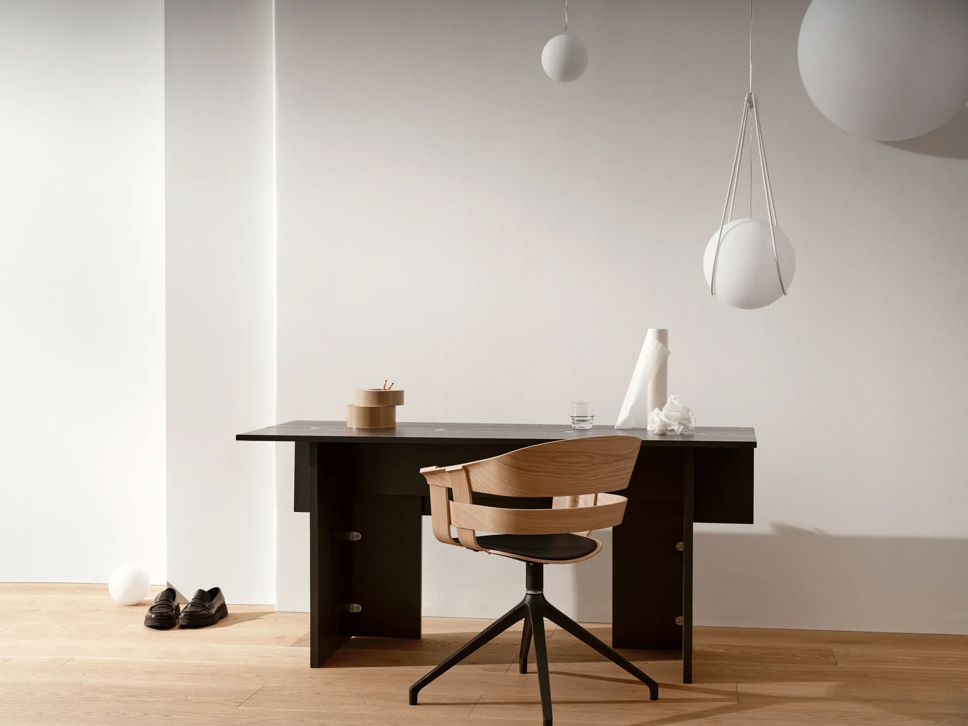 Flip Tisch, Schwarz 160 cm Design House Stockholm