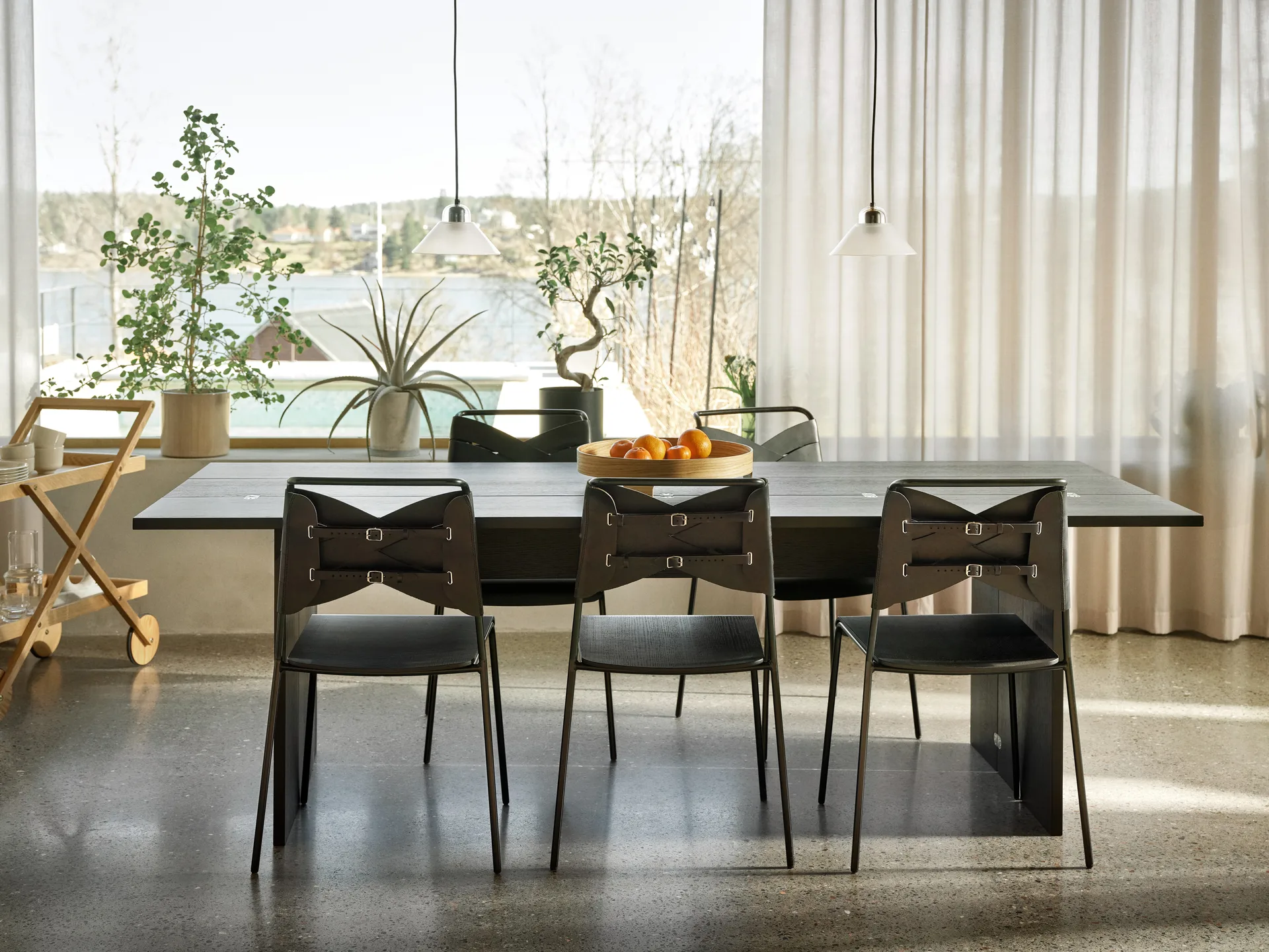 Flip Tisch, Schwarz 230cm Design House Stockholm