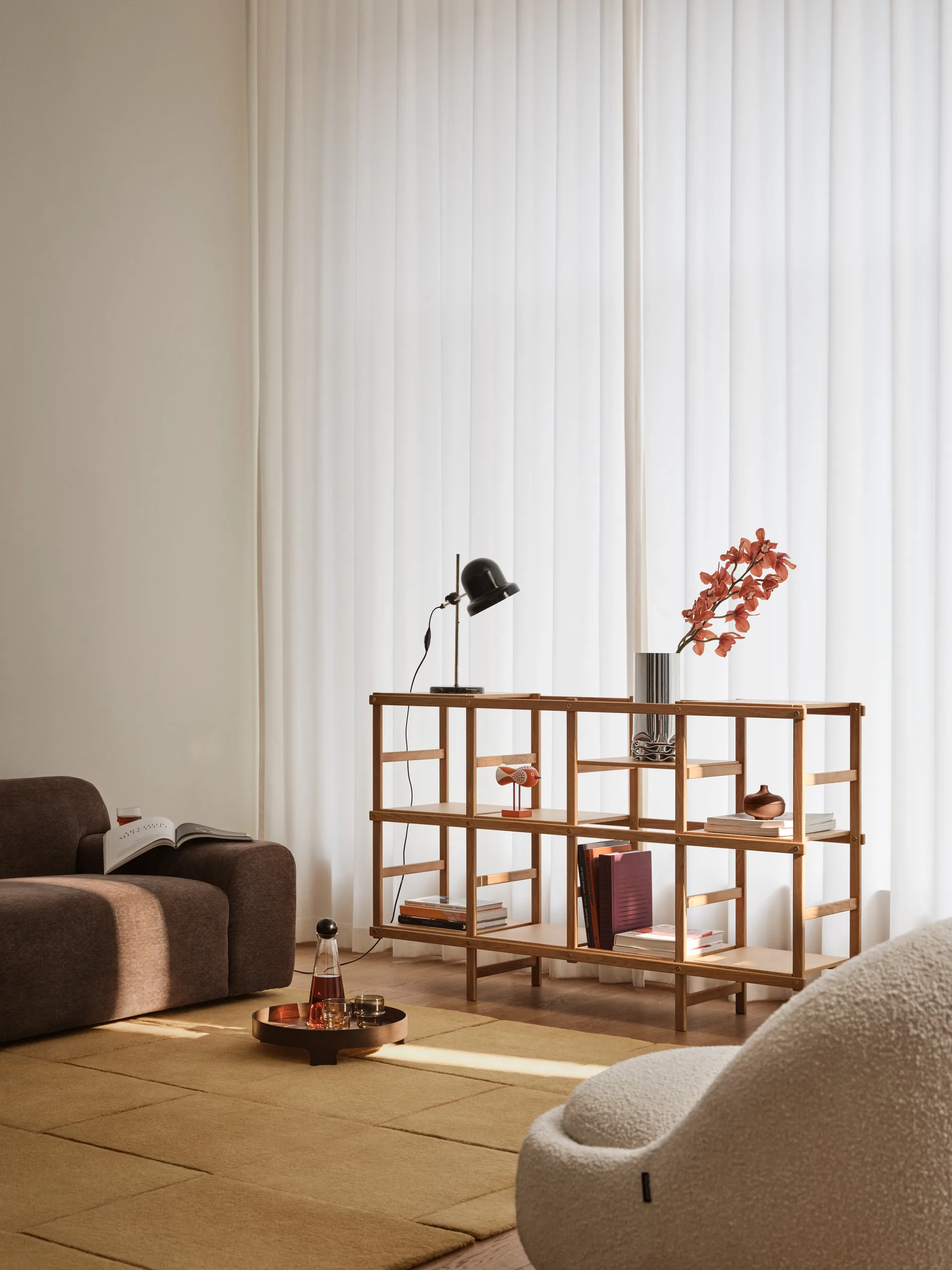 Frame Wandregal M 154cm, Eiche Design House Stockholm