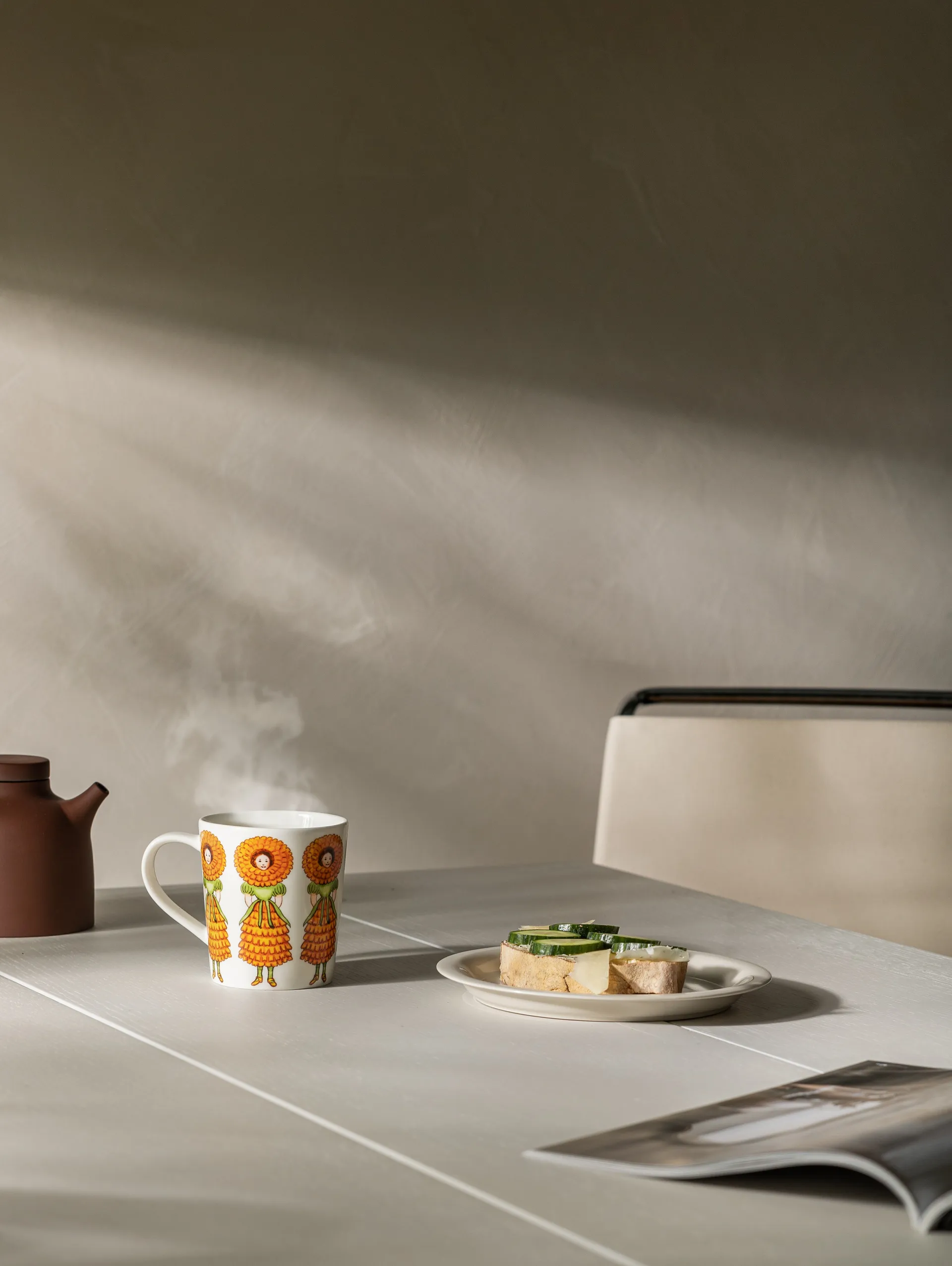 Fru Ringblomma Tasse mit Henkel, 40cl Design House Stockholm