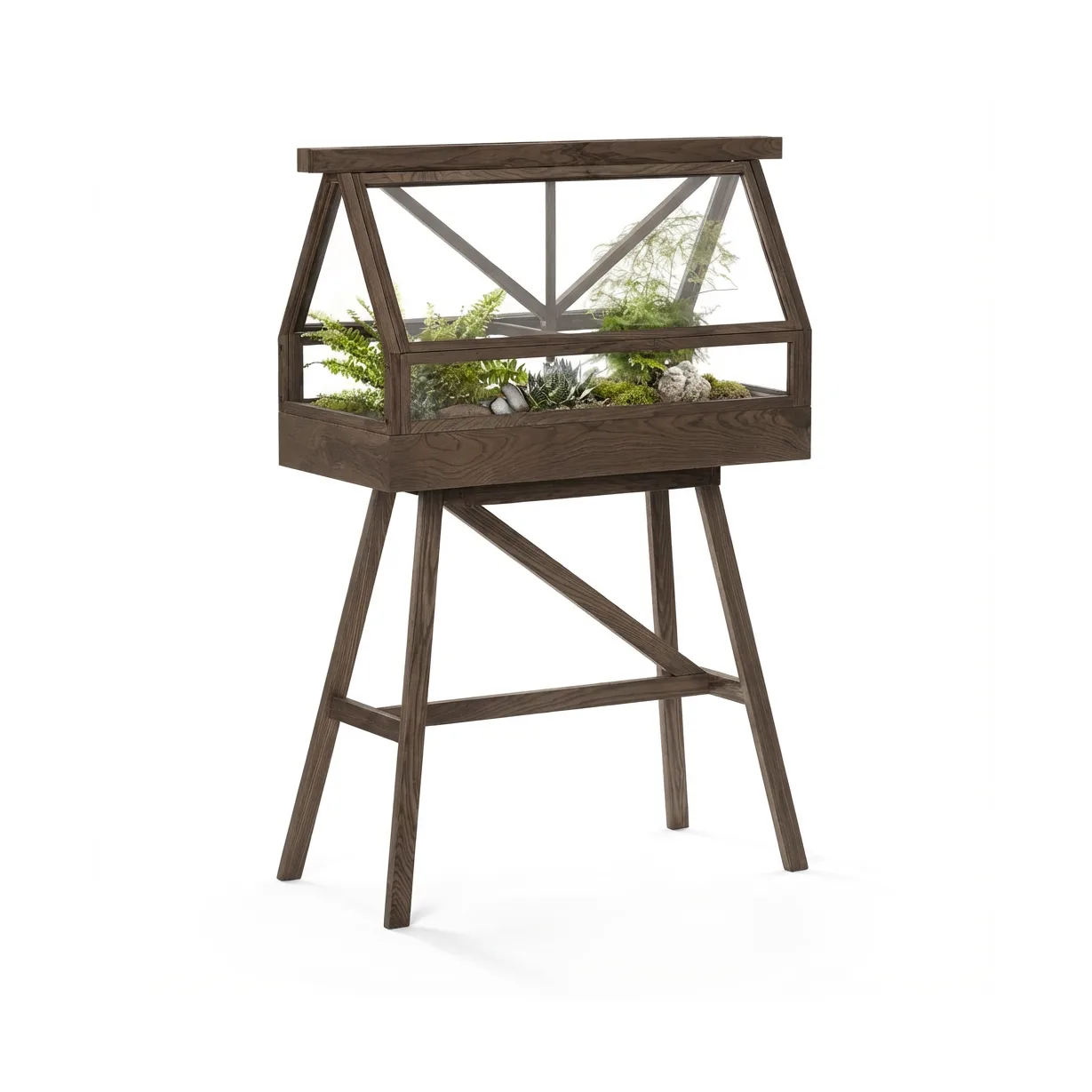 Greenhouse Gewächshaus, Dunkle Eiche Design House Stockholm