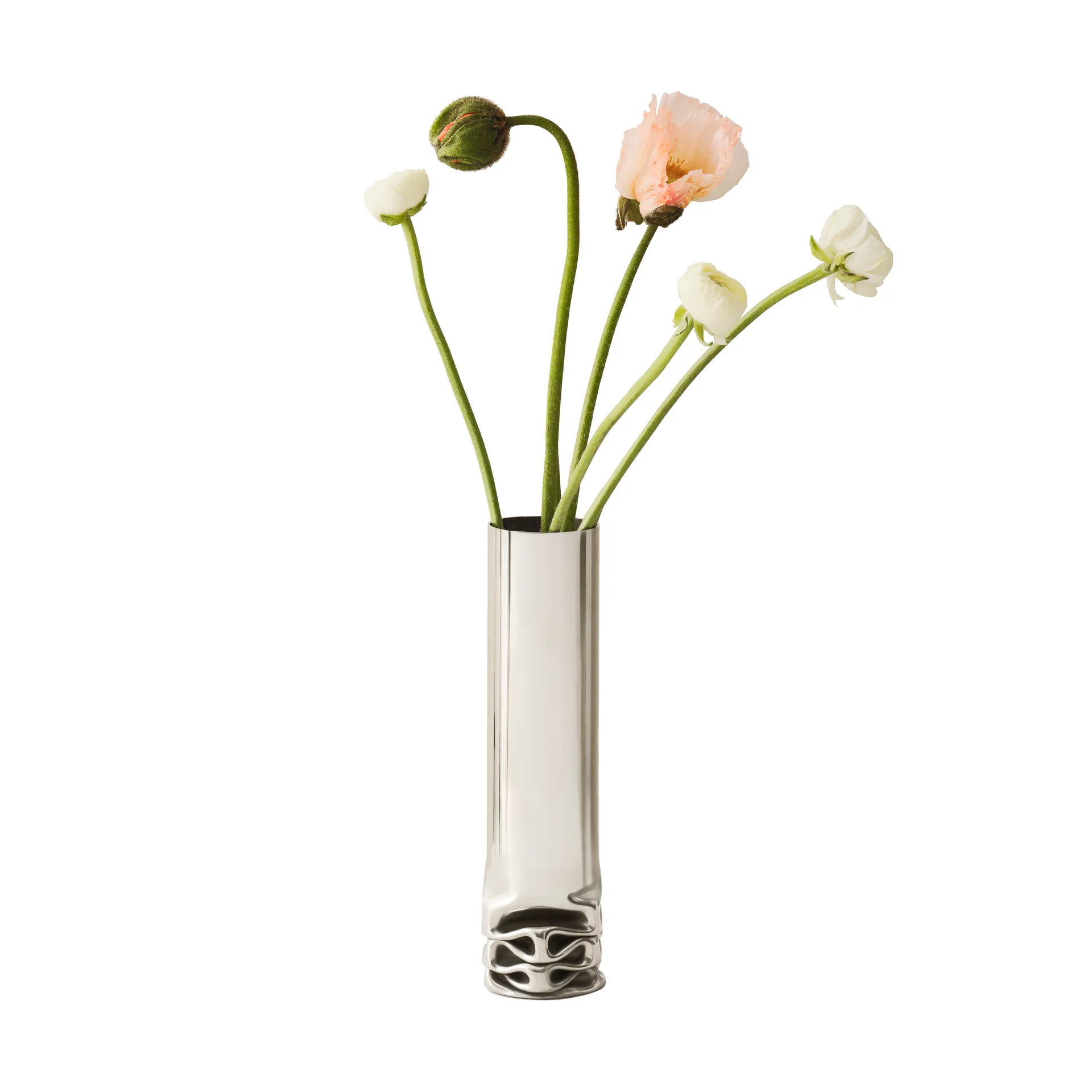 Hydraulic Vase 25 cm, Stainless Steel Design House Stockholm
