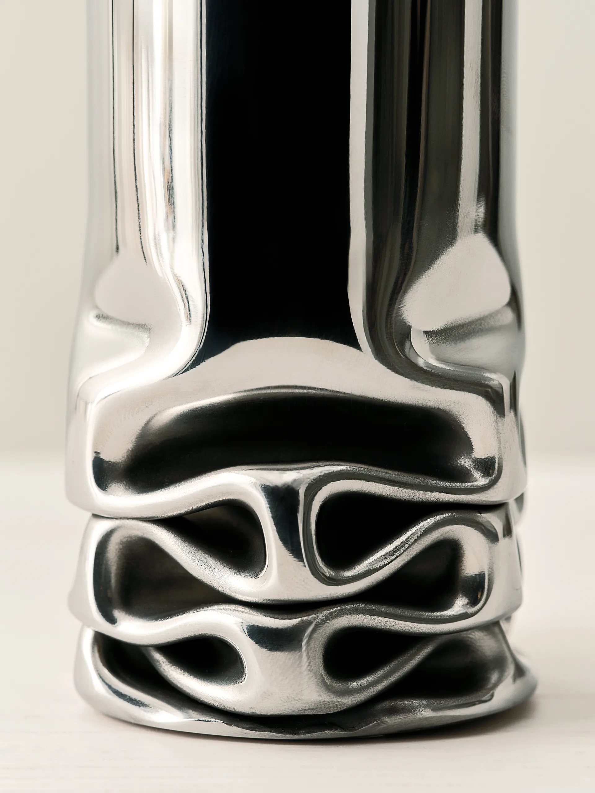 Hydraulic Vase 25 cm, Stainless Steel Design House Stockholm