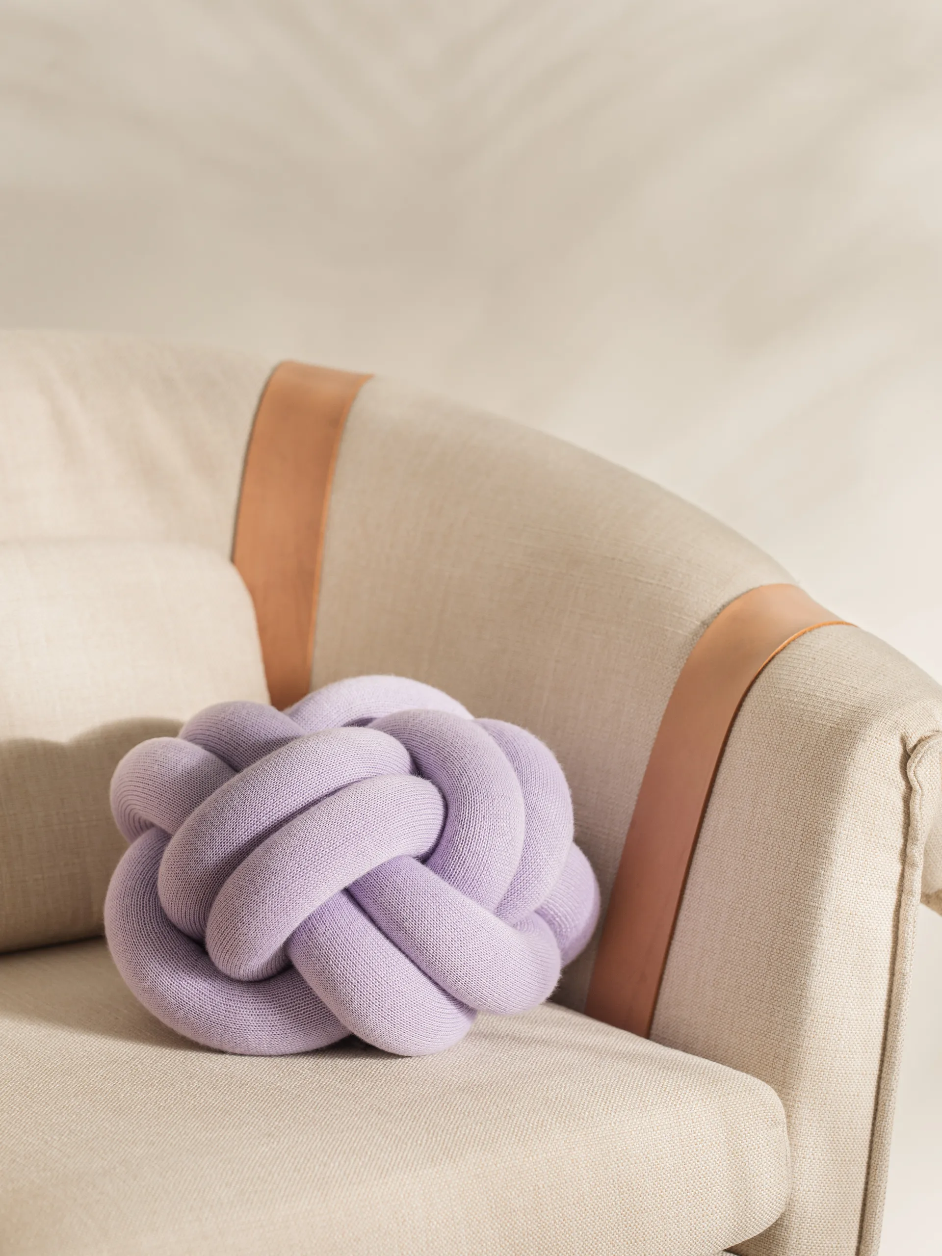 Knot Kissen, Lilac Design House Stockholm