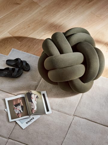 Knot Kissen XL - Forest Green - Design House Stockholm