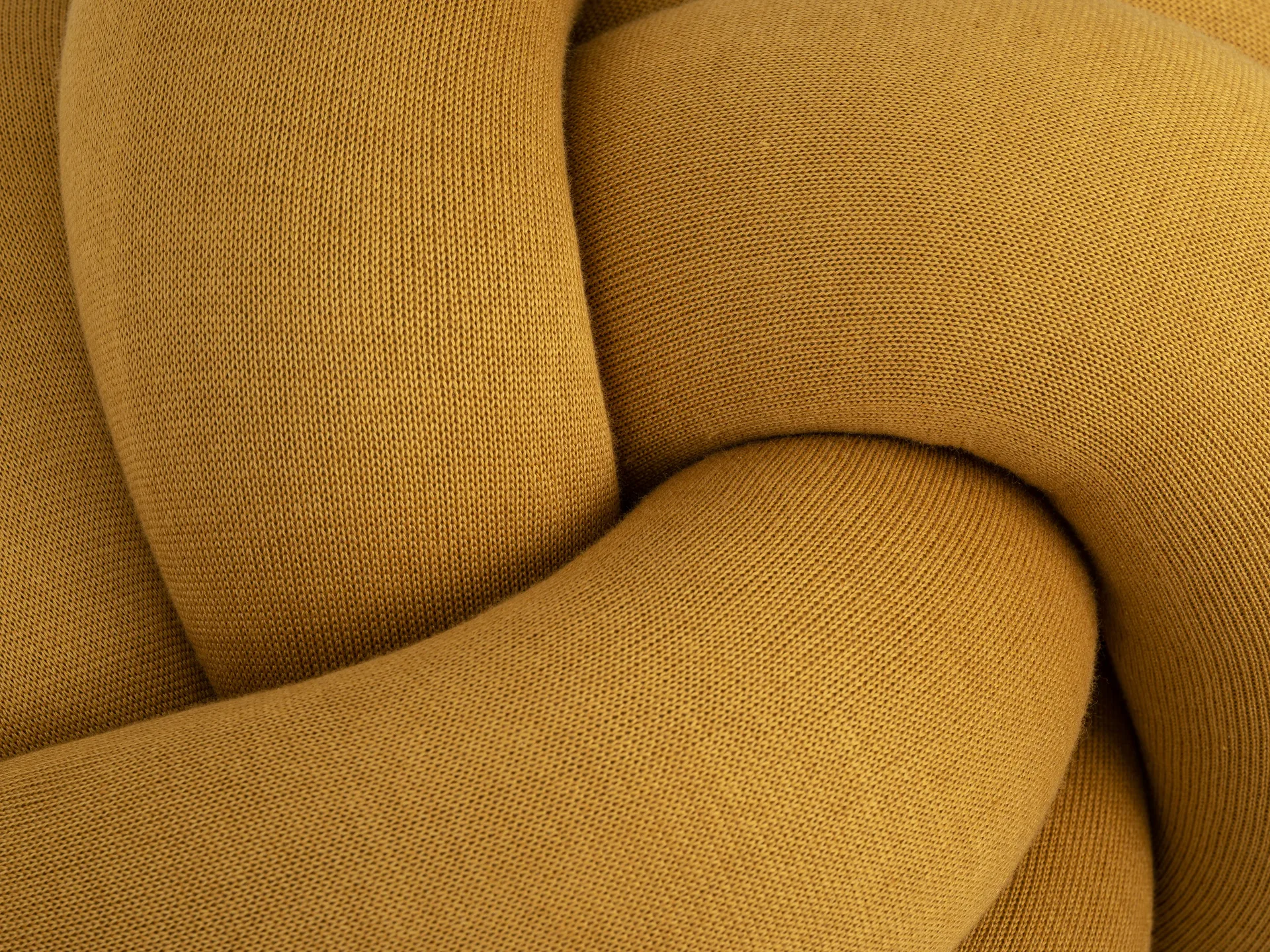 Knot Kissen XL, Yellow Design House Stockholm