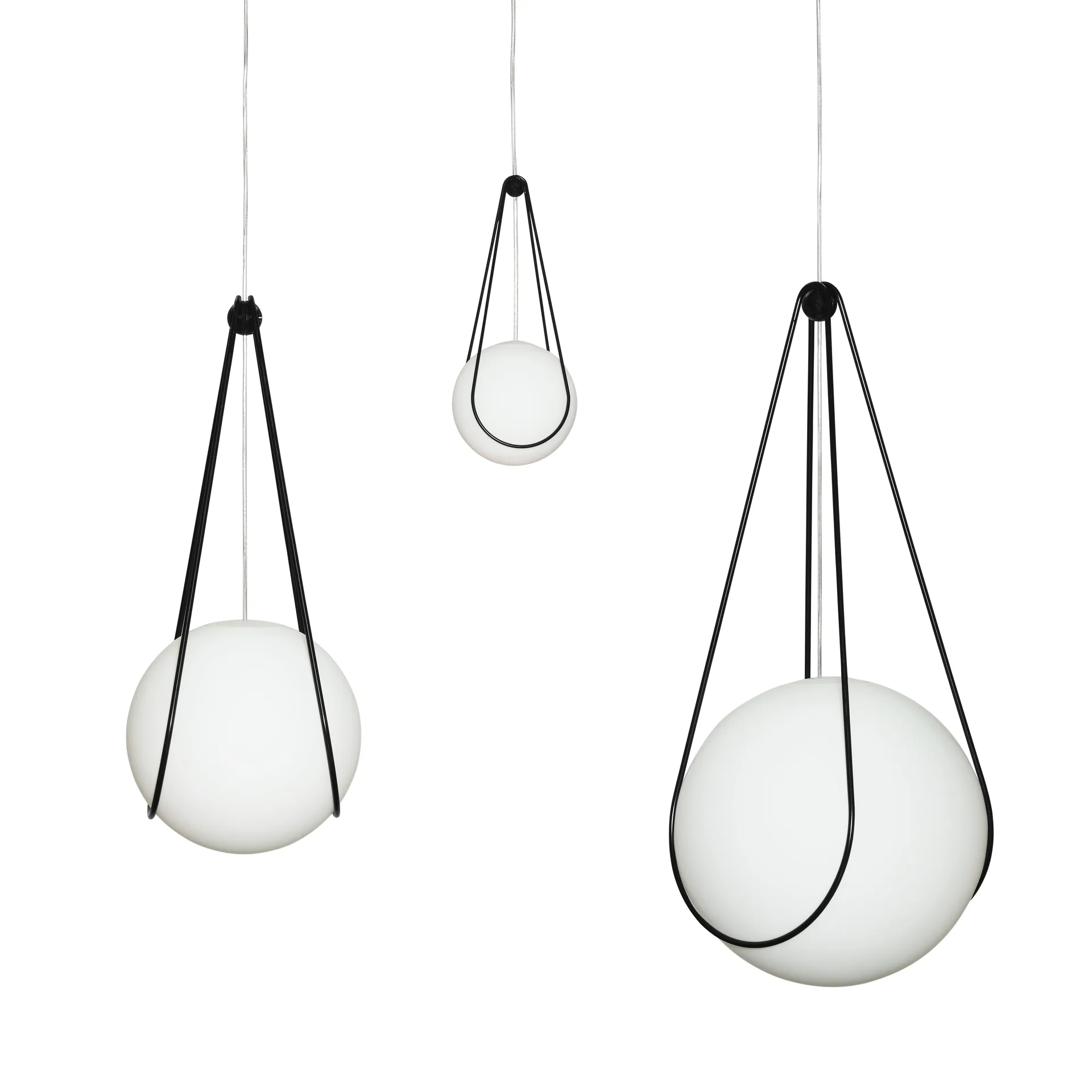 Kosmos Halter schwarz, Mittel Design House Stockholm