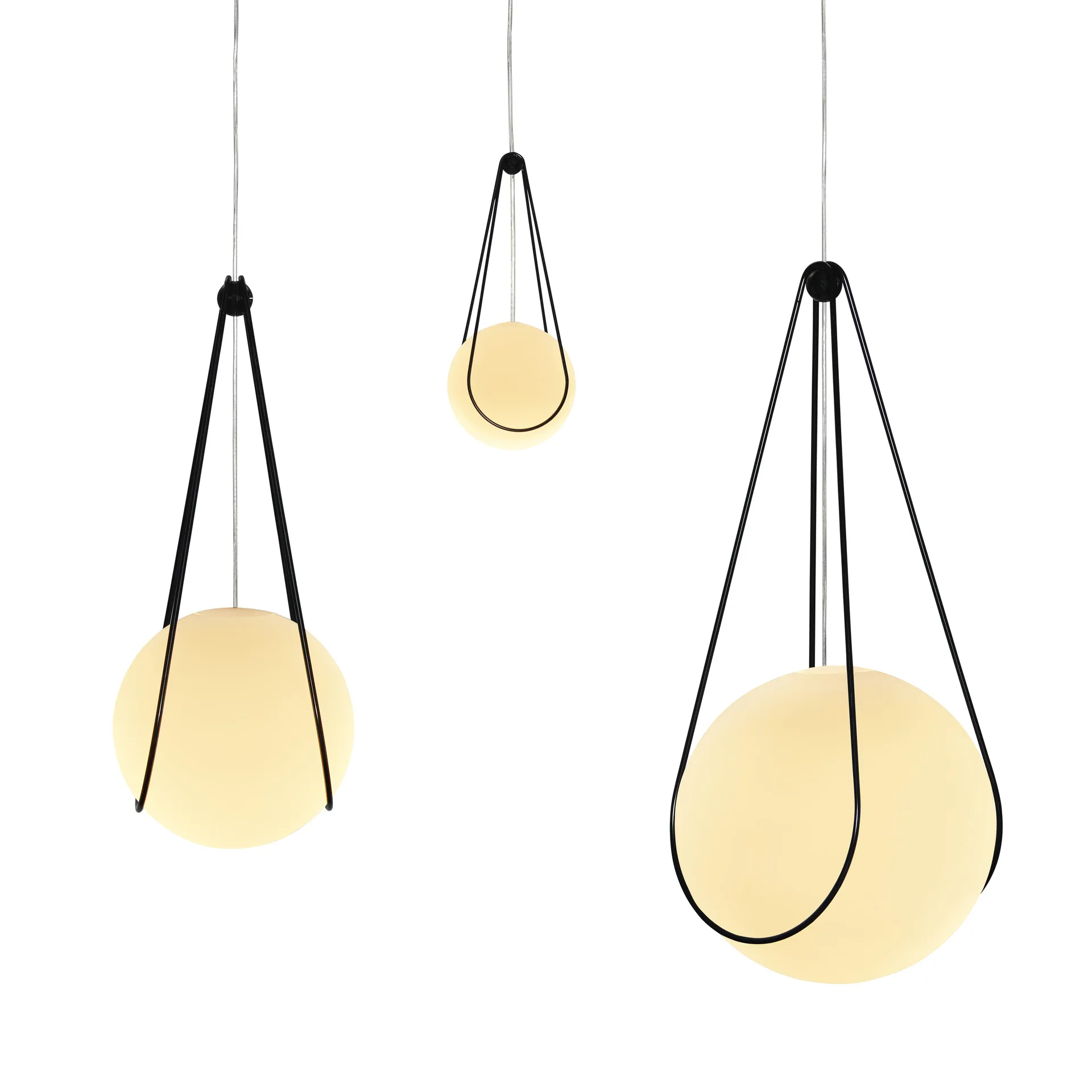 Kosmos Halter schwarz, Mittel Design House Stockholm