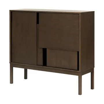 Layer Sideboard - Dunkle Eiche, 120x110, mit Beinen - Design House Stockholm