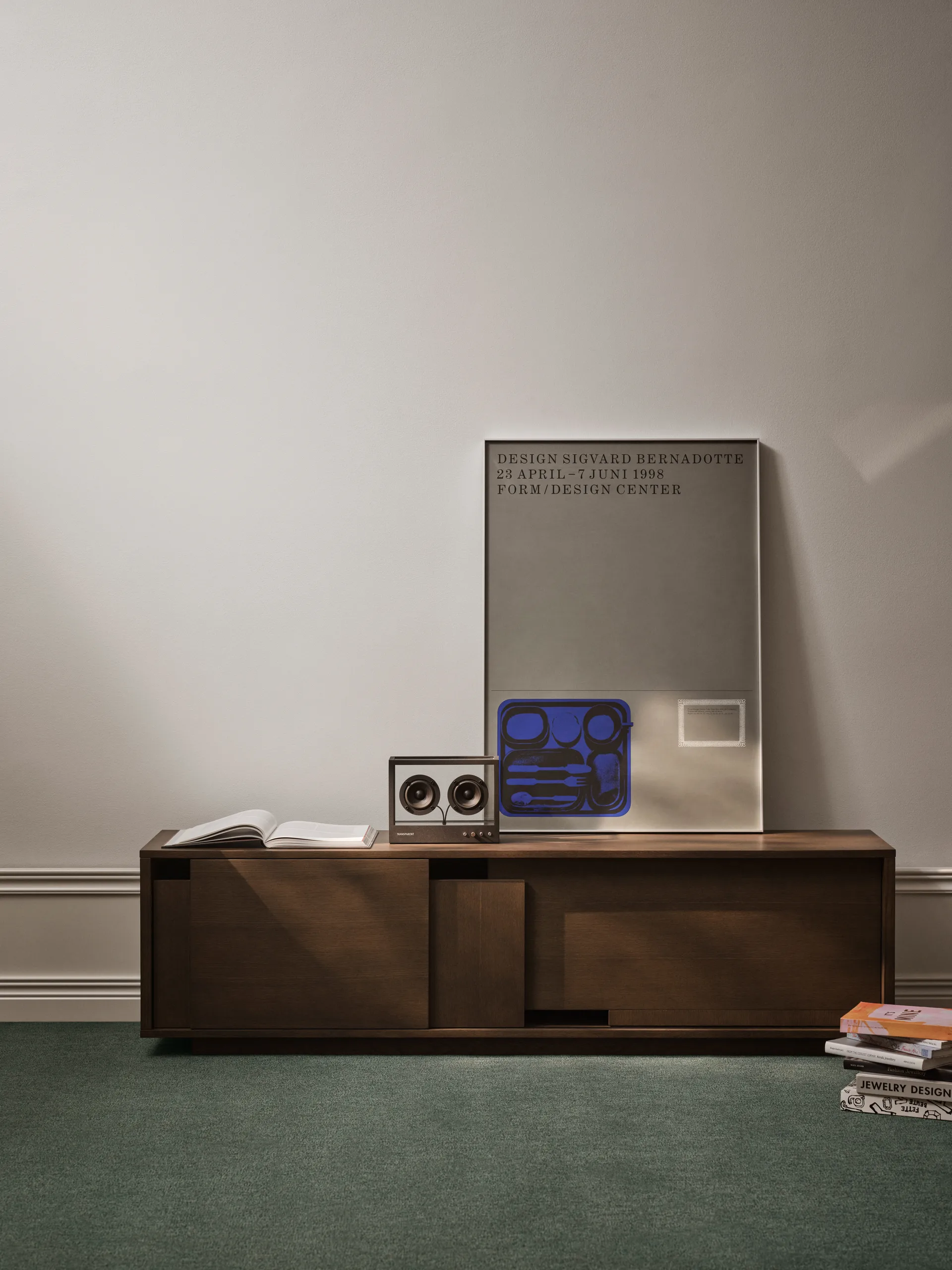 Layer Sideboard, Dunkle Eiche, 180x51 cm Design House Stockholm