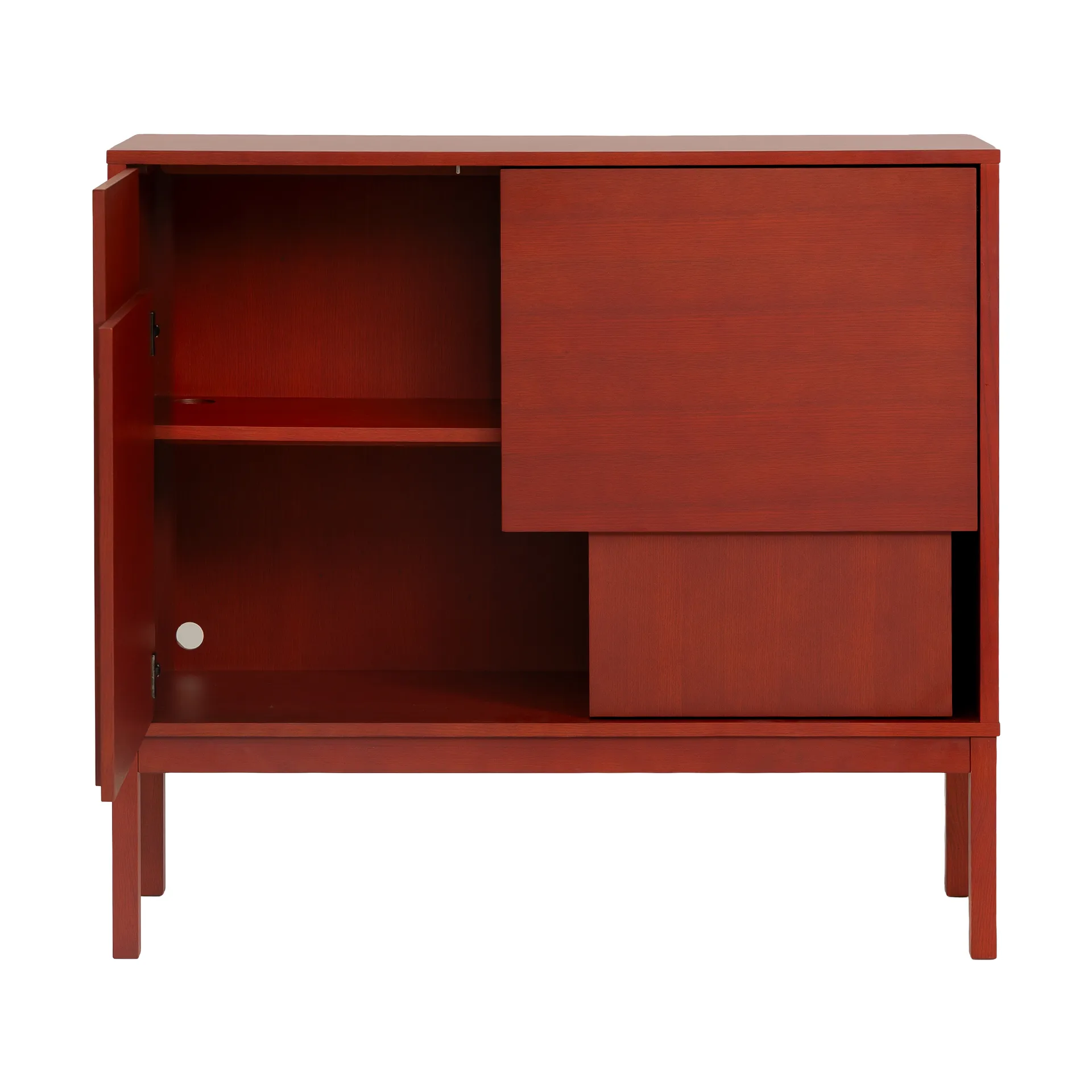 Layer Sideboard, Red, 120x110, mit Beinen Design House Stockholm