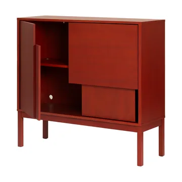 Layer Sideboard - Red, 120x110, mit Beinen - Design House Stockholm