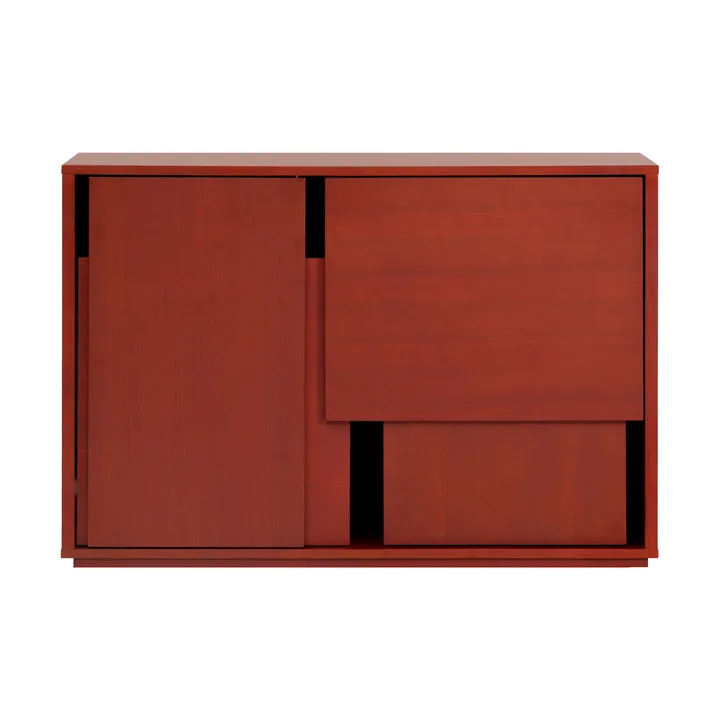 Layer Sideboard - Red, 120x82 cm - Design House Stockholm