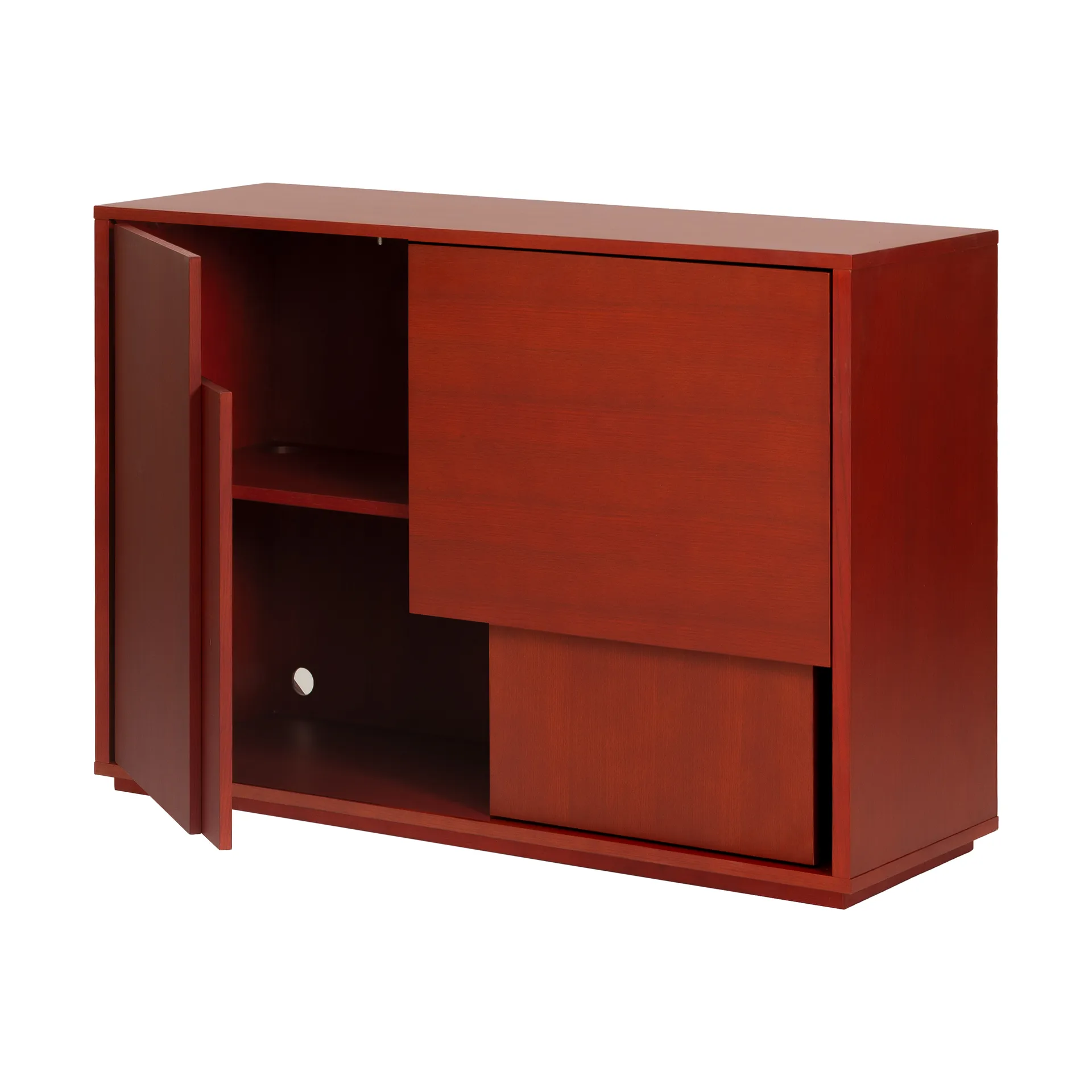 Layer Sideboard, Red, 120x82 cm Design House Stockholm