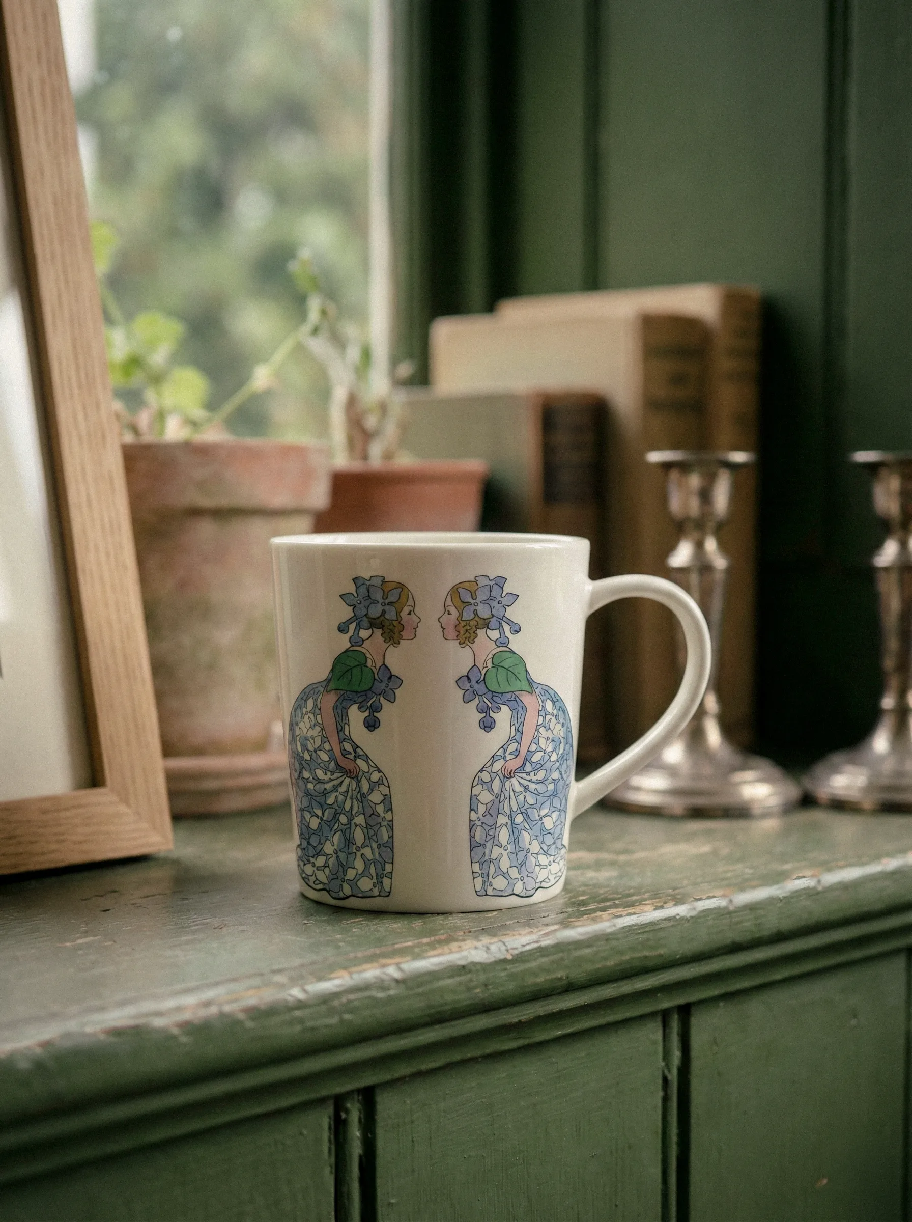 Lilac Becher, 40 cl, mit Henkel Design House Stockholm