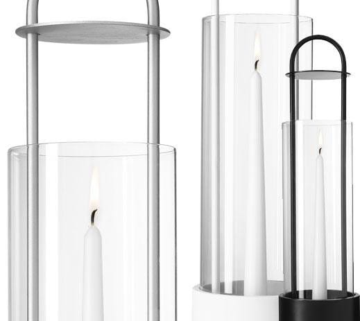 Lotus Windlicht, Schwarz Design House Stockholm