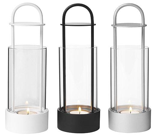 Lotus Windlicht, Schwarz Design House Stockholm