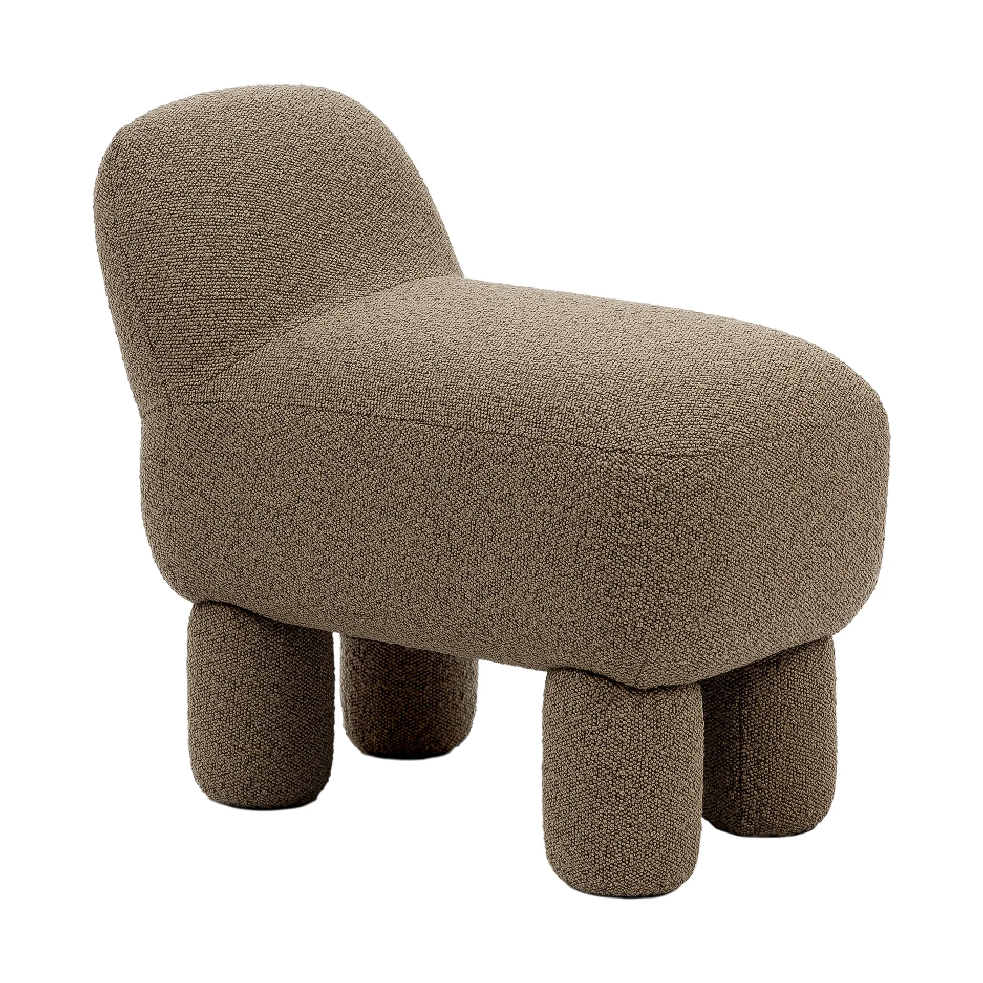 Lulu Pouf 36 x 65cm, Brown Design House Stockholm