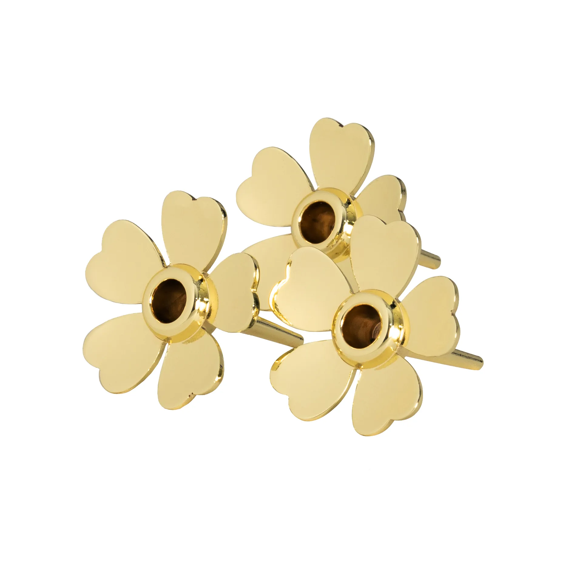 Me to You Kerzenhalter 3er Pack, Gold Design House Stockholm